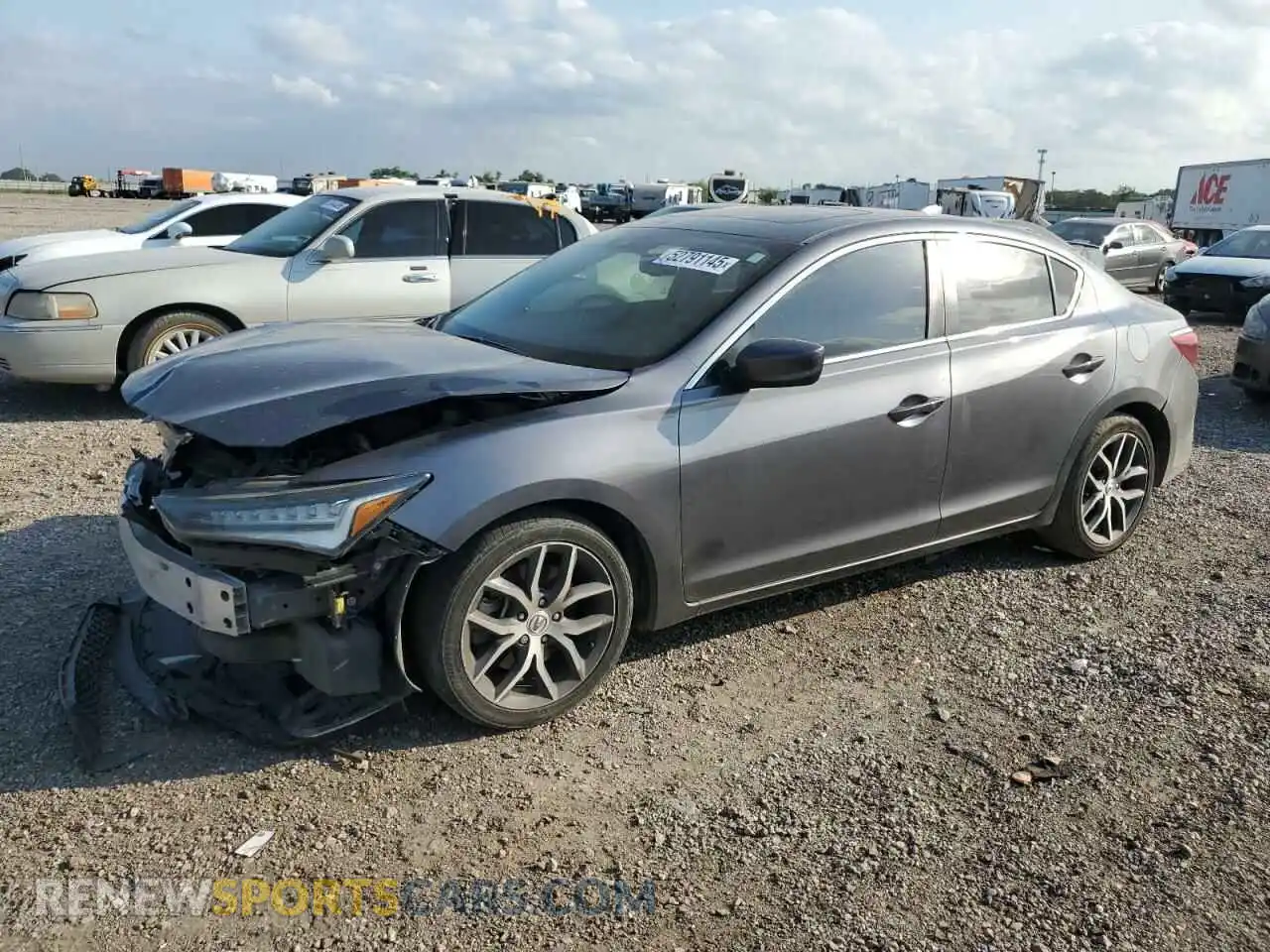 1 Фотография поврежденного автомобиля 19UDE2F74KA009351 ACURA ILX 2019