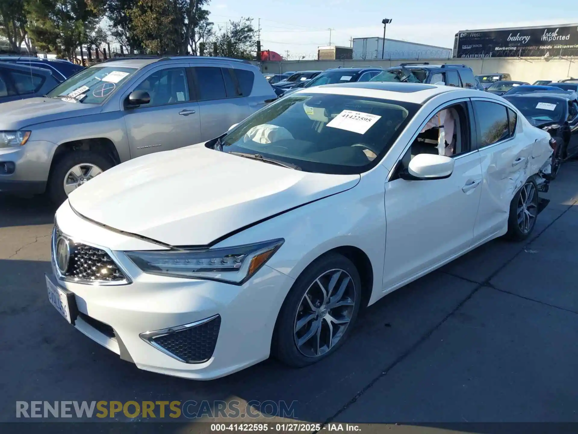 2 Photograph of a damaged car 19UDE2F70MA002884 ACURA ILX 2021