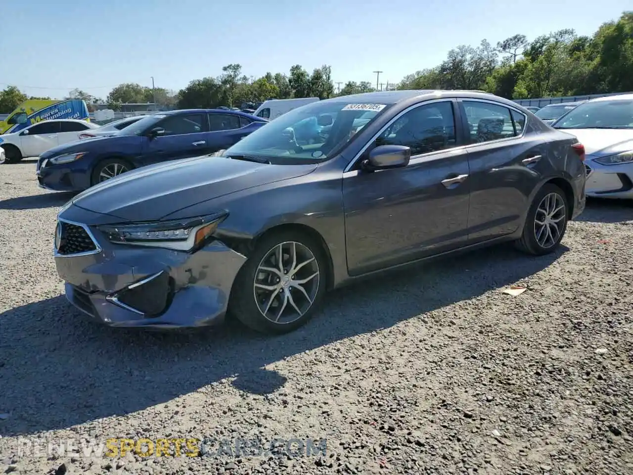 1 fotografías del automóvil dañado 19UDE2F70MA007017 ACURA ILX 2021