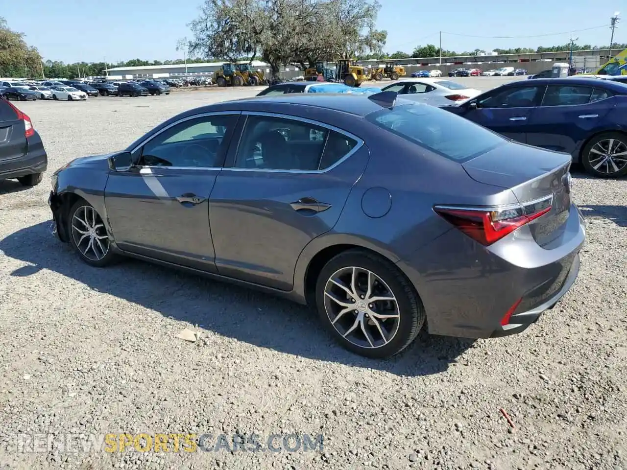 2 fotografías del automóvil dañado 19UDE2F70MA007017 ACURA ILX 2021