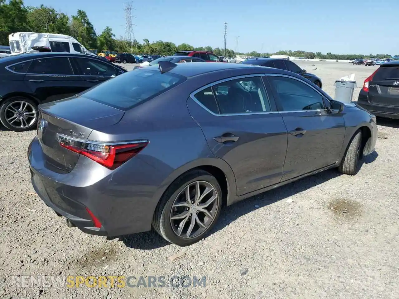 3 fotografías del automóvil dañado 19UDE2F70MA007017 ACURA ILX 2021