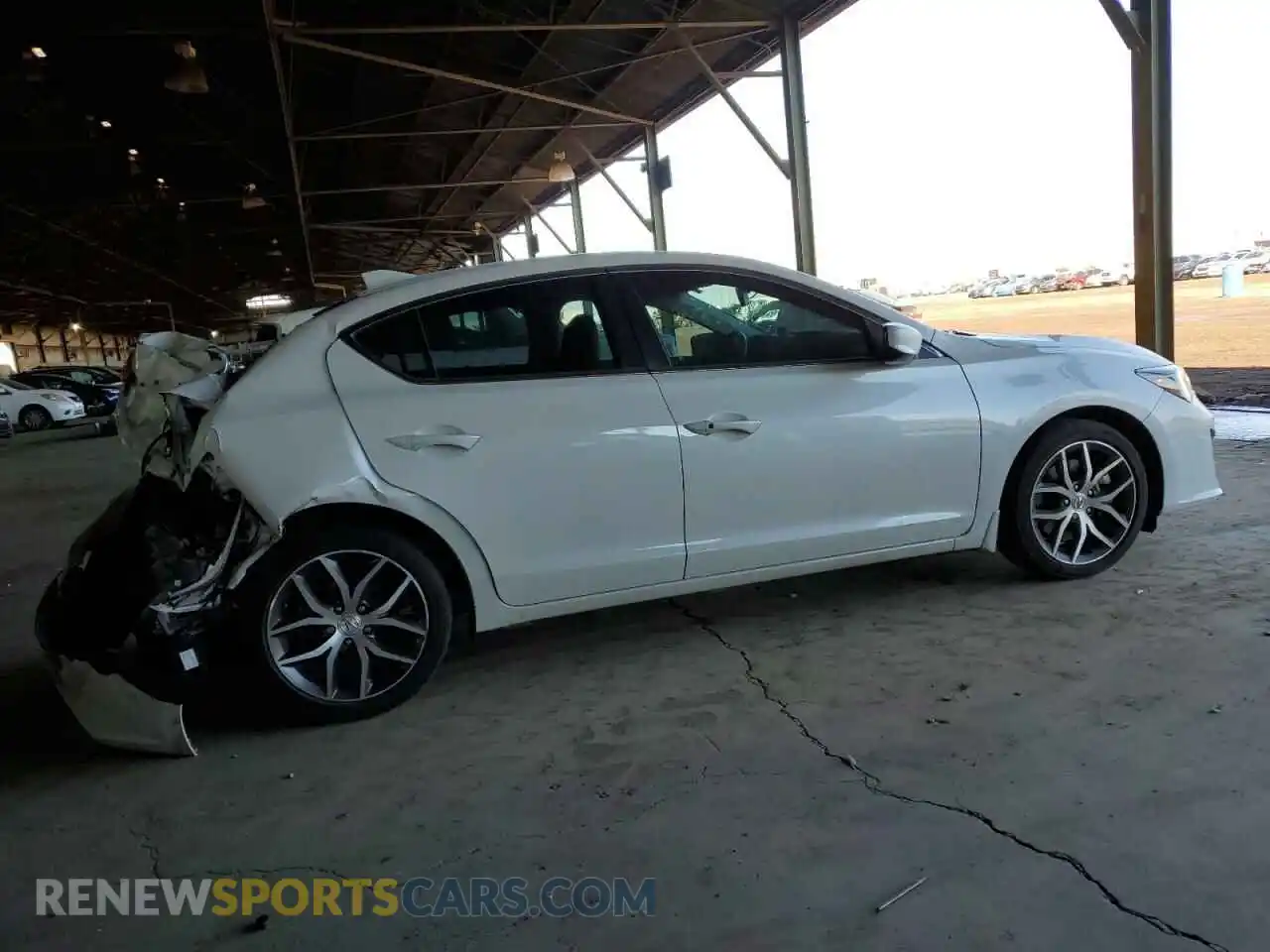 3 Photograph of a damaged car 19UDE2F74MA001186 ACURA ILX 2021