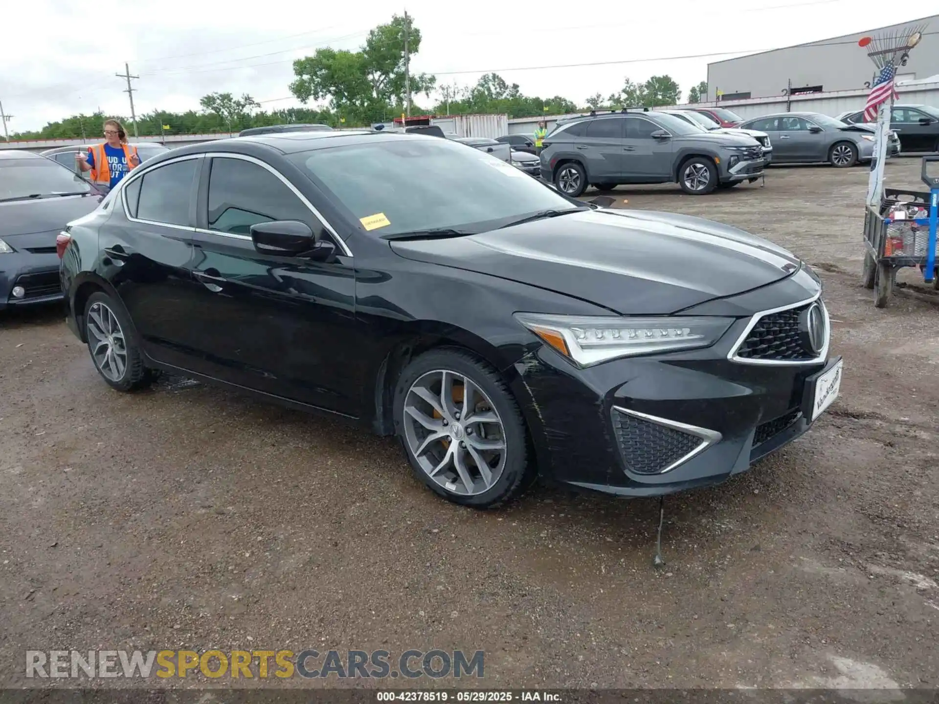 1 fotografías del automóvil dañado 19UDE2F74MA002189 ACURA ILX 2021