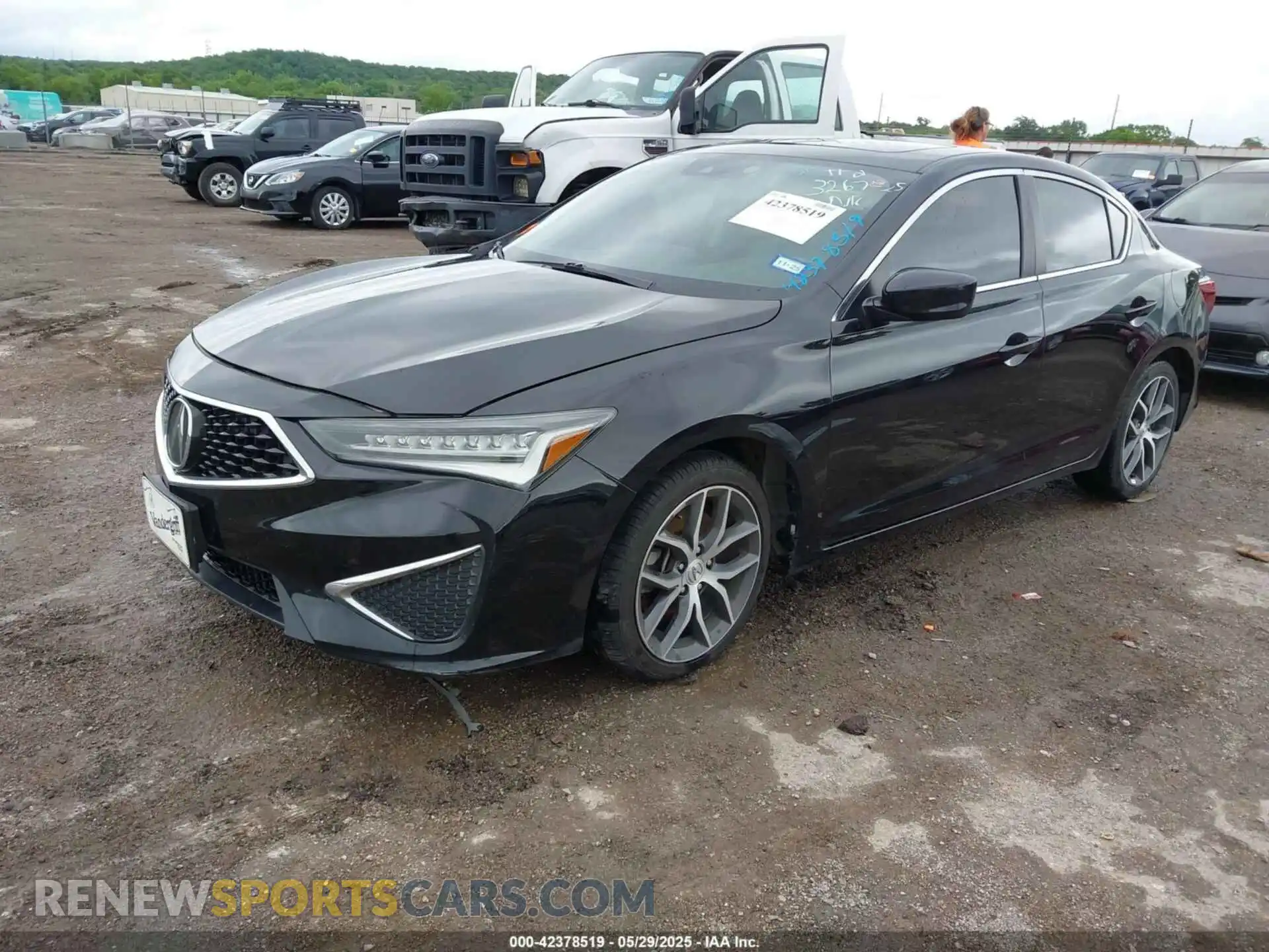 2 fotografías del automóvil dañado 19UDE2F74MA002189 ACURA ILX 2021