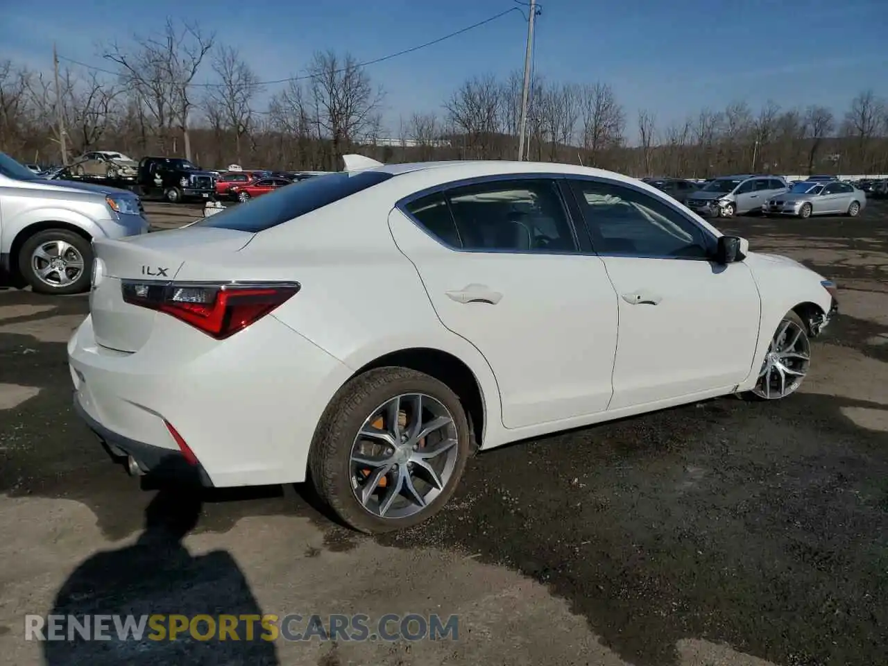 3 Photograph of a damaged car 19UDE2F75MA010785 ACURA ILX 2021