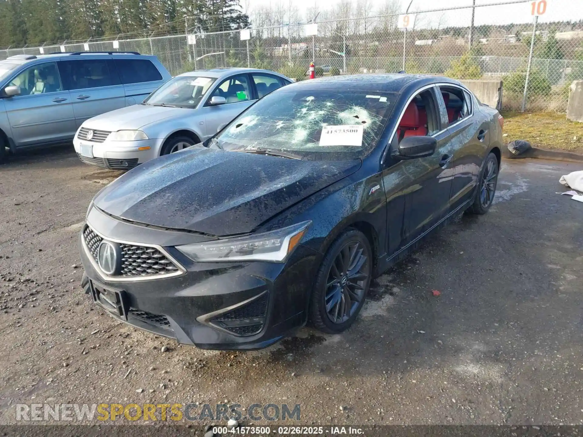 2 Photograph of a damaged car 19UDE2F80MA009049 ACURA ILX 2021