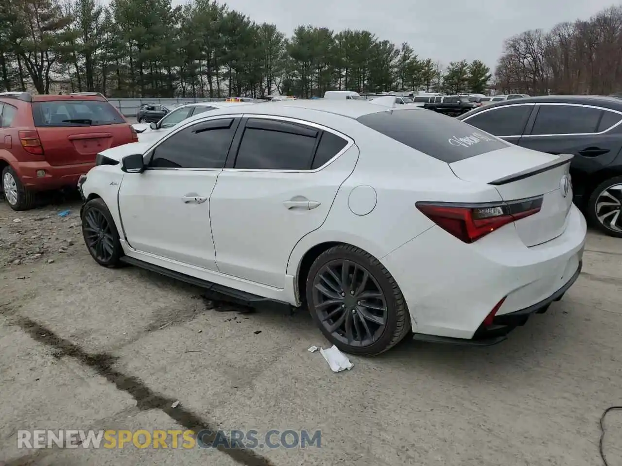 2 Photograph of a damaged car 19UDE2F83MA008591 ACURA ILX 2021