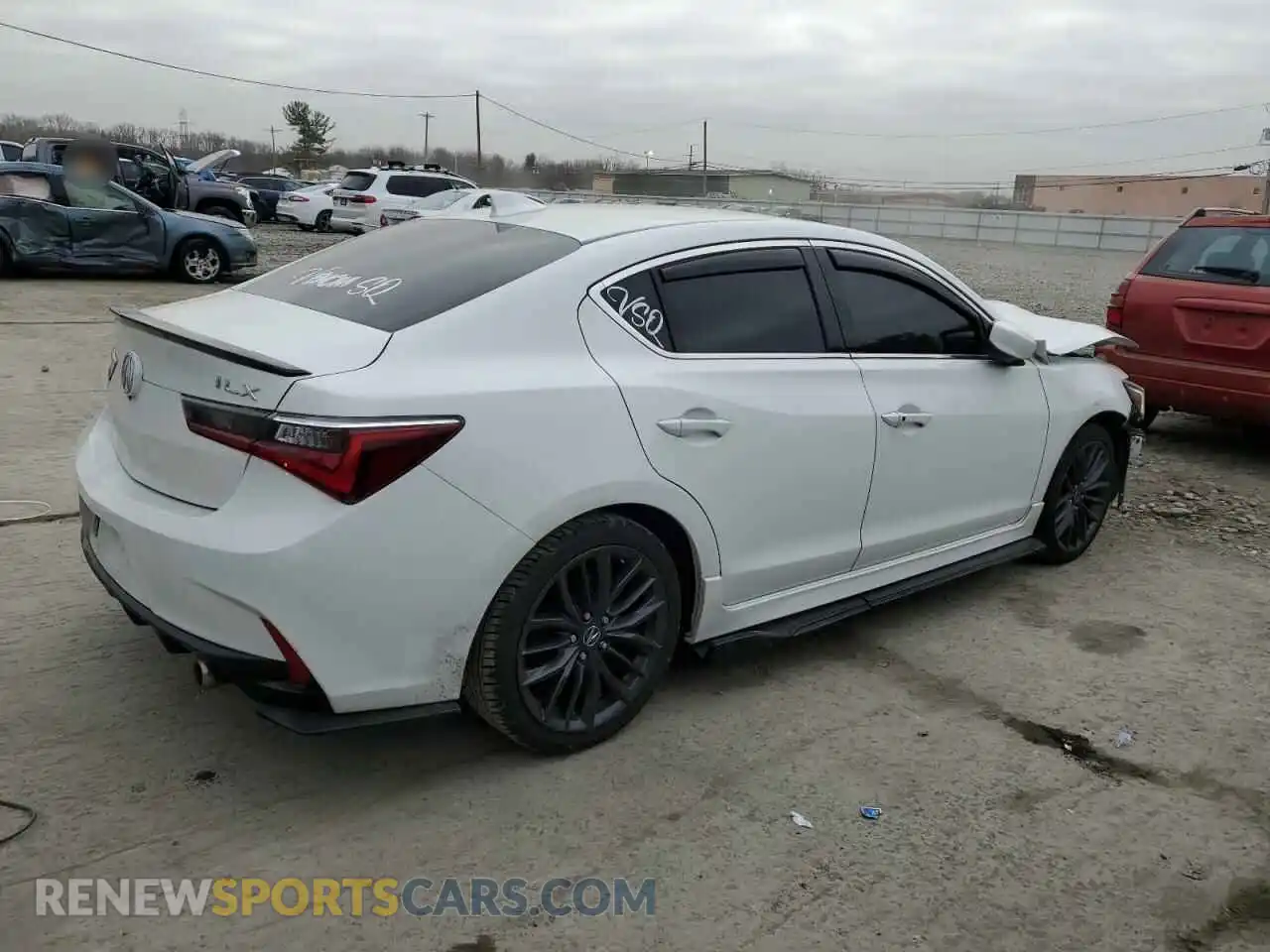 3 Photograph of a damaged car 19UDE2F83MA008591 ACURA ILX 2021