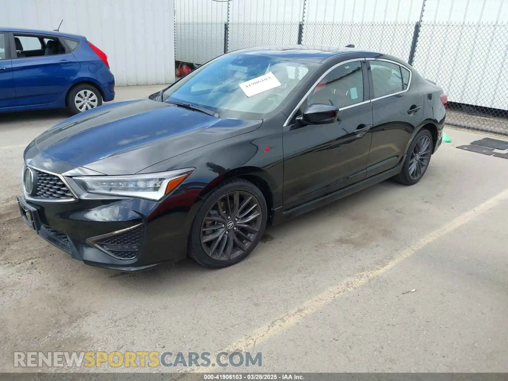 2 Photograph of a damaged car 19UDE2F87MA004091 ACURA ILX 2021