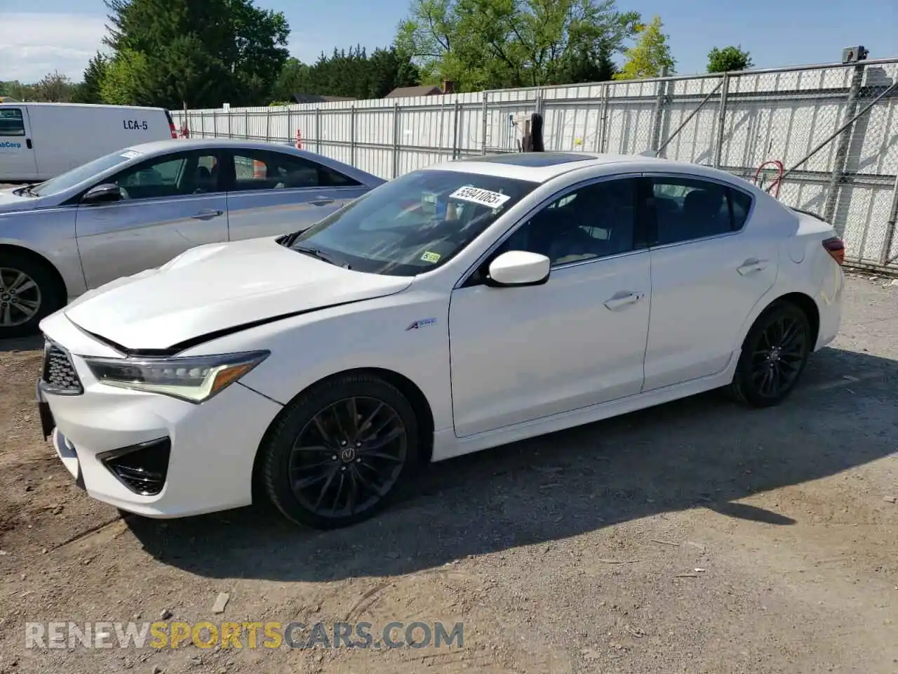 1 fotografías del automóvil dañado 19UDE2F87MA006567 ACURA ILX 2021