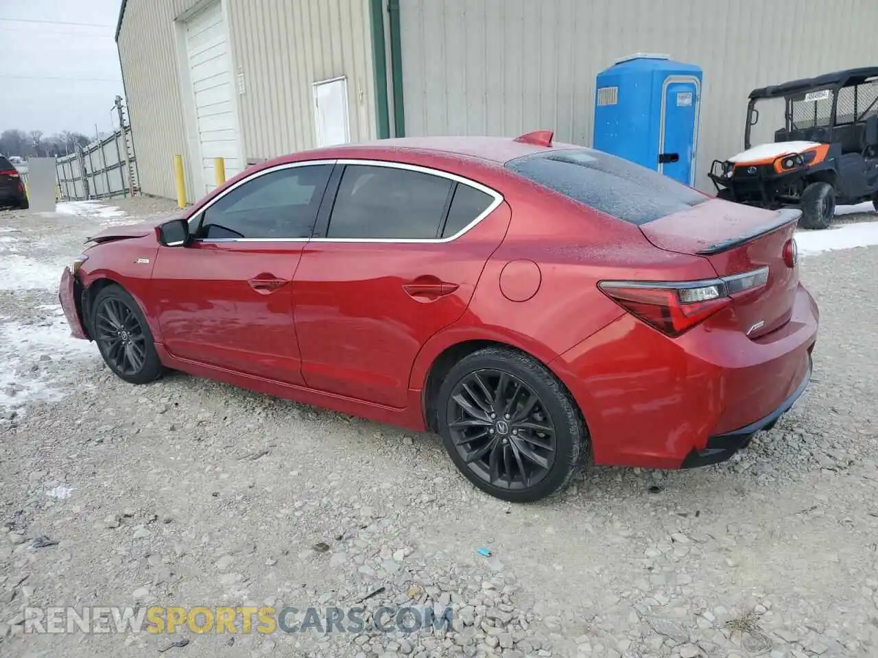 2 Photograph of a damaged car 19UDE2F88MA010904 ACURA ILX 2021