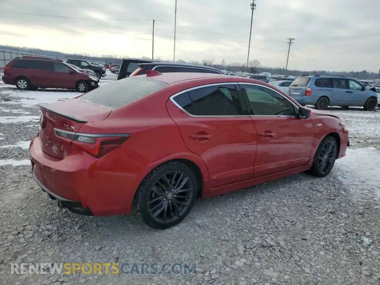 3 Photograph of a damaged car 19UDE2F88MA010904 ACURA ILX 2021