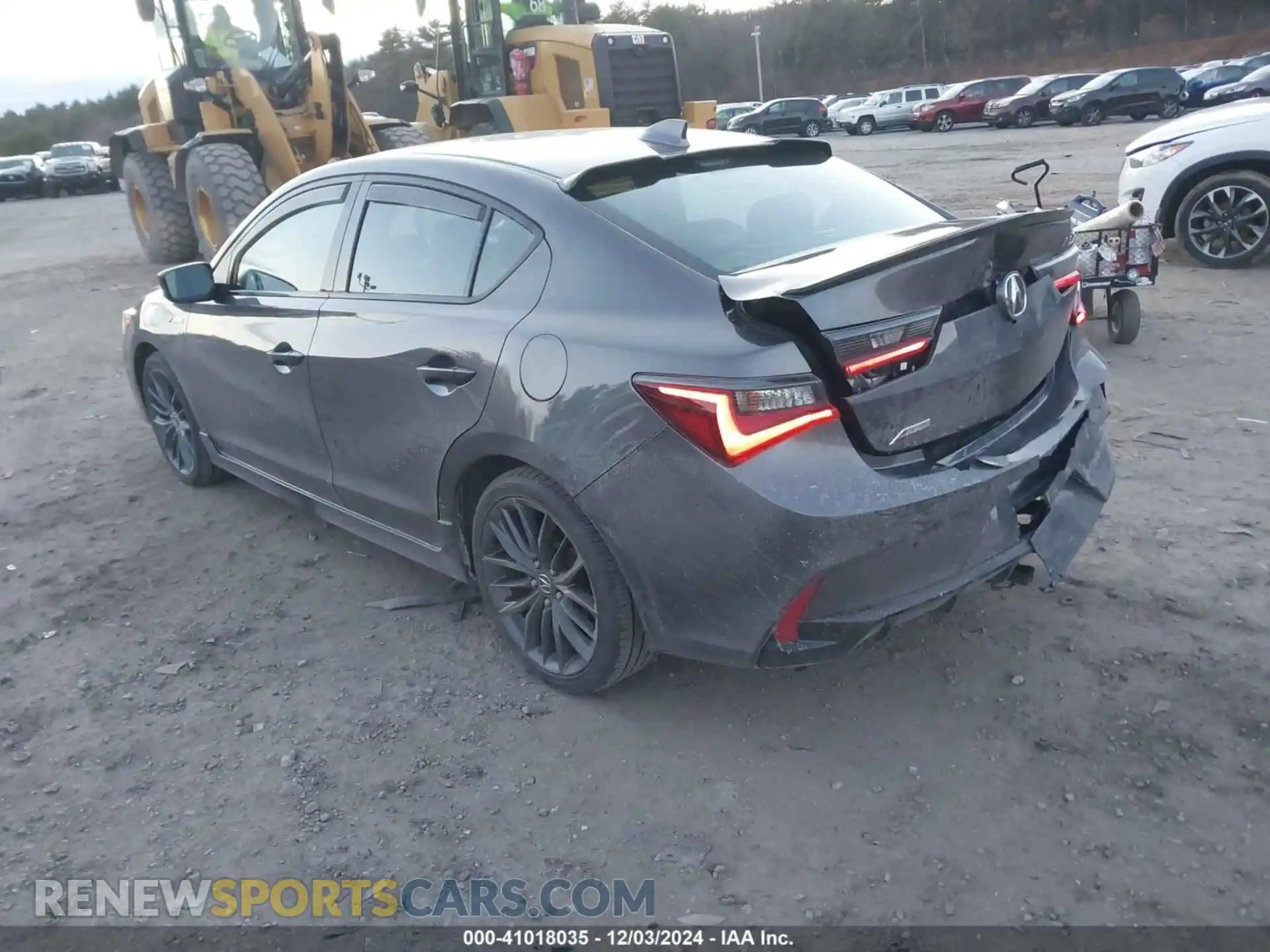 3 Photograph of a damaged car 19UDE2F89MA002620 ACURA ILX 2021