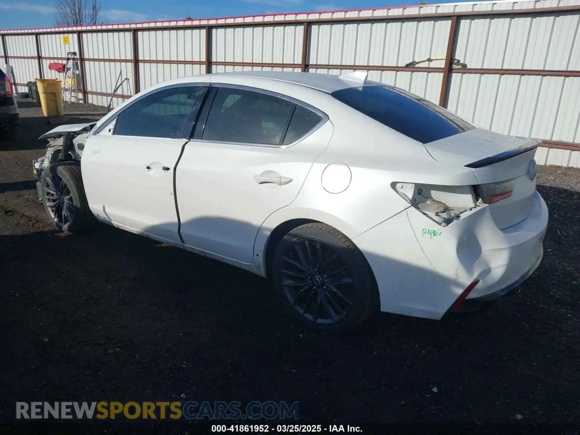 3 Photograph of a damaged car 19UDE2F89MA007283 ACURA ILX 2021