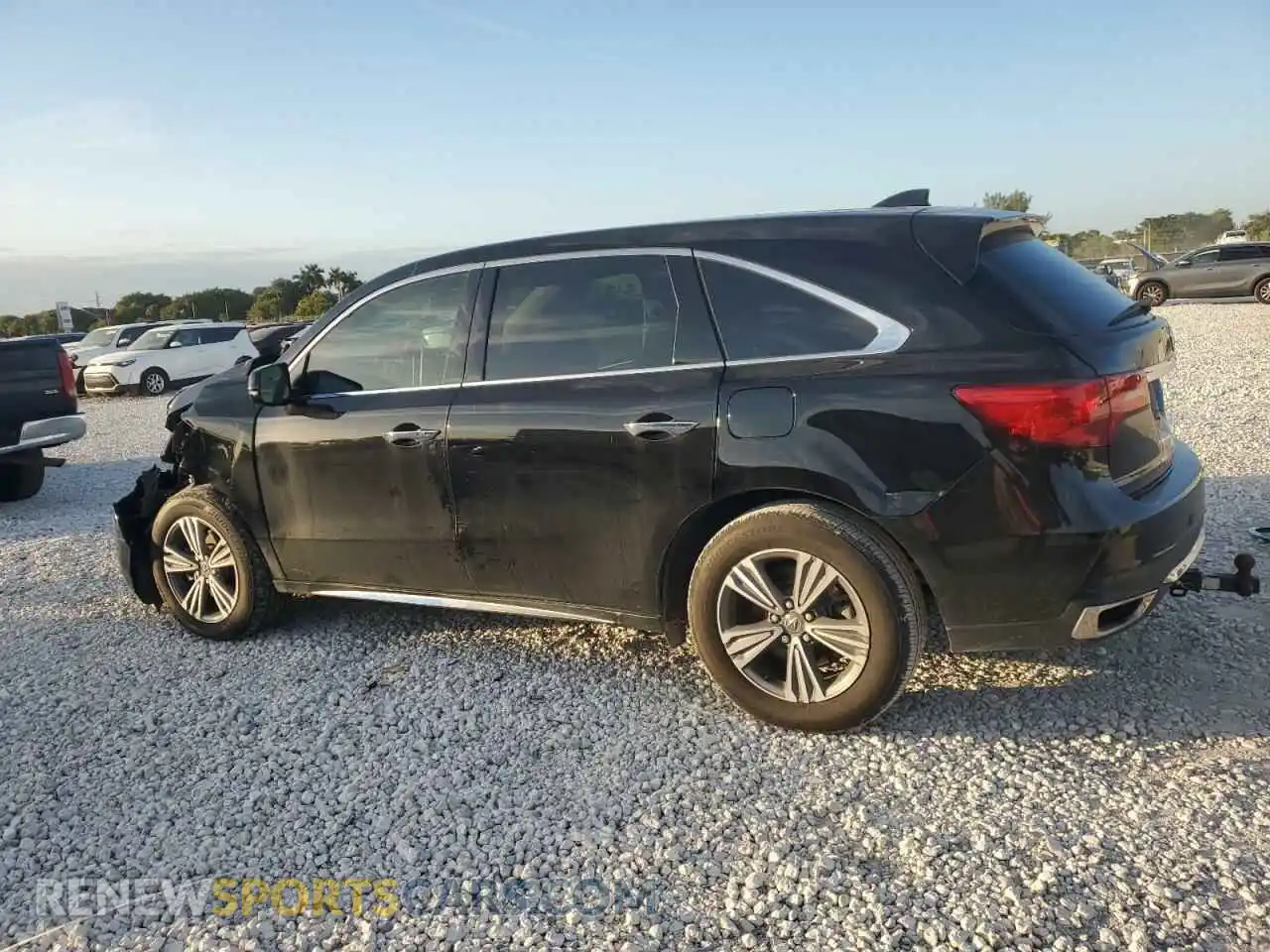 2 Photograph of a damaged car 5J8YD3H37LL012996 ACURA MDX 2020