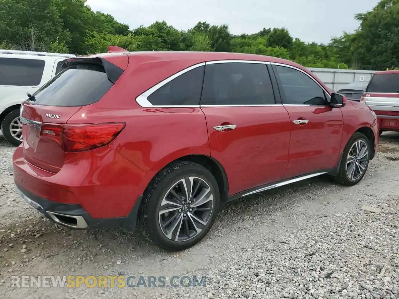 3 fotografías del automóvil dañado 5J8YD3H51LL003020 ACURA MDX 2020