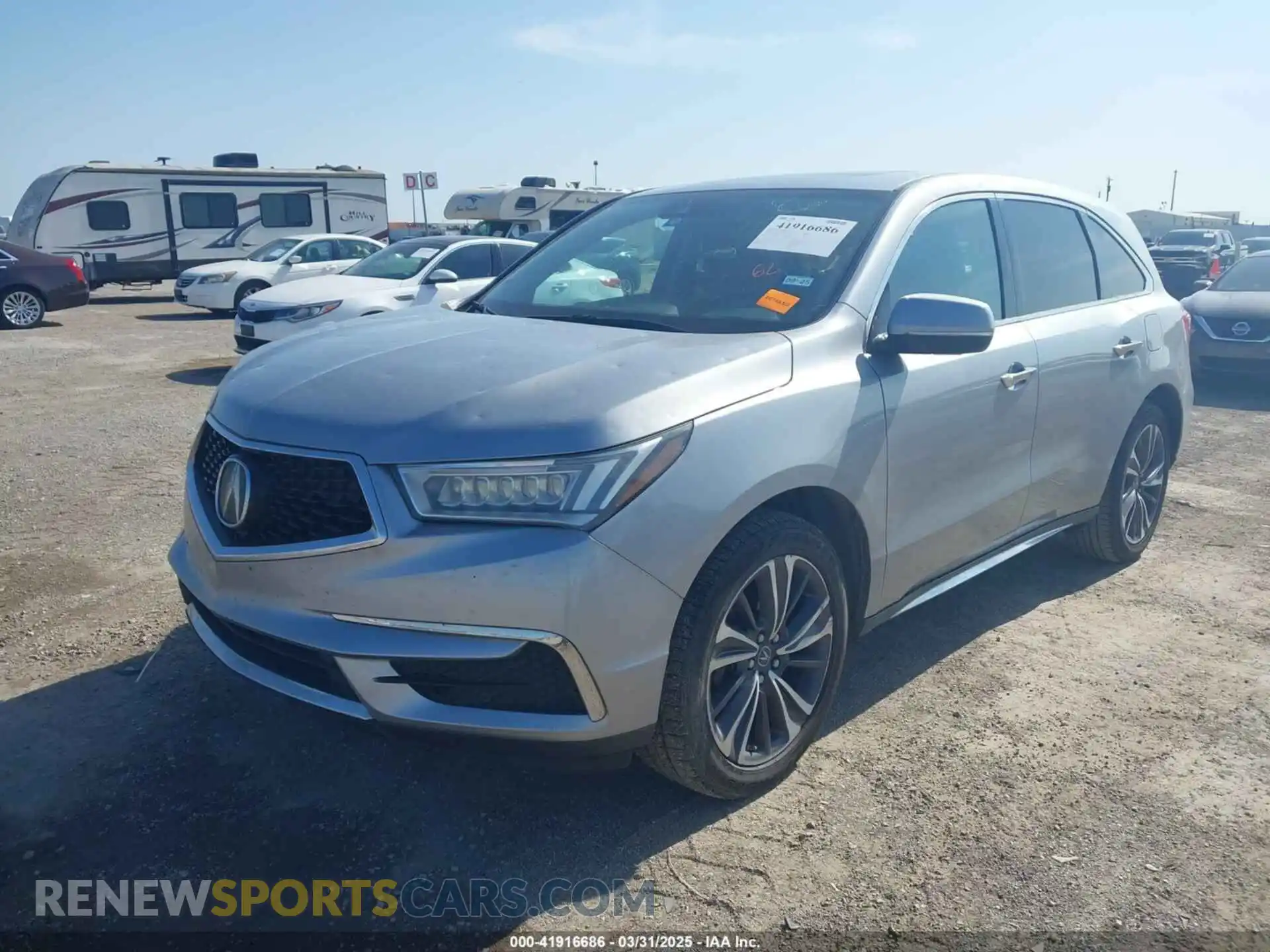 2 Фотография поврежденного автомобиля 5J8YD3H59LL005131 ACURA MDX 2020
