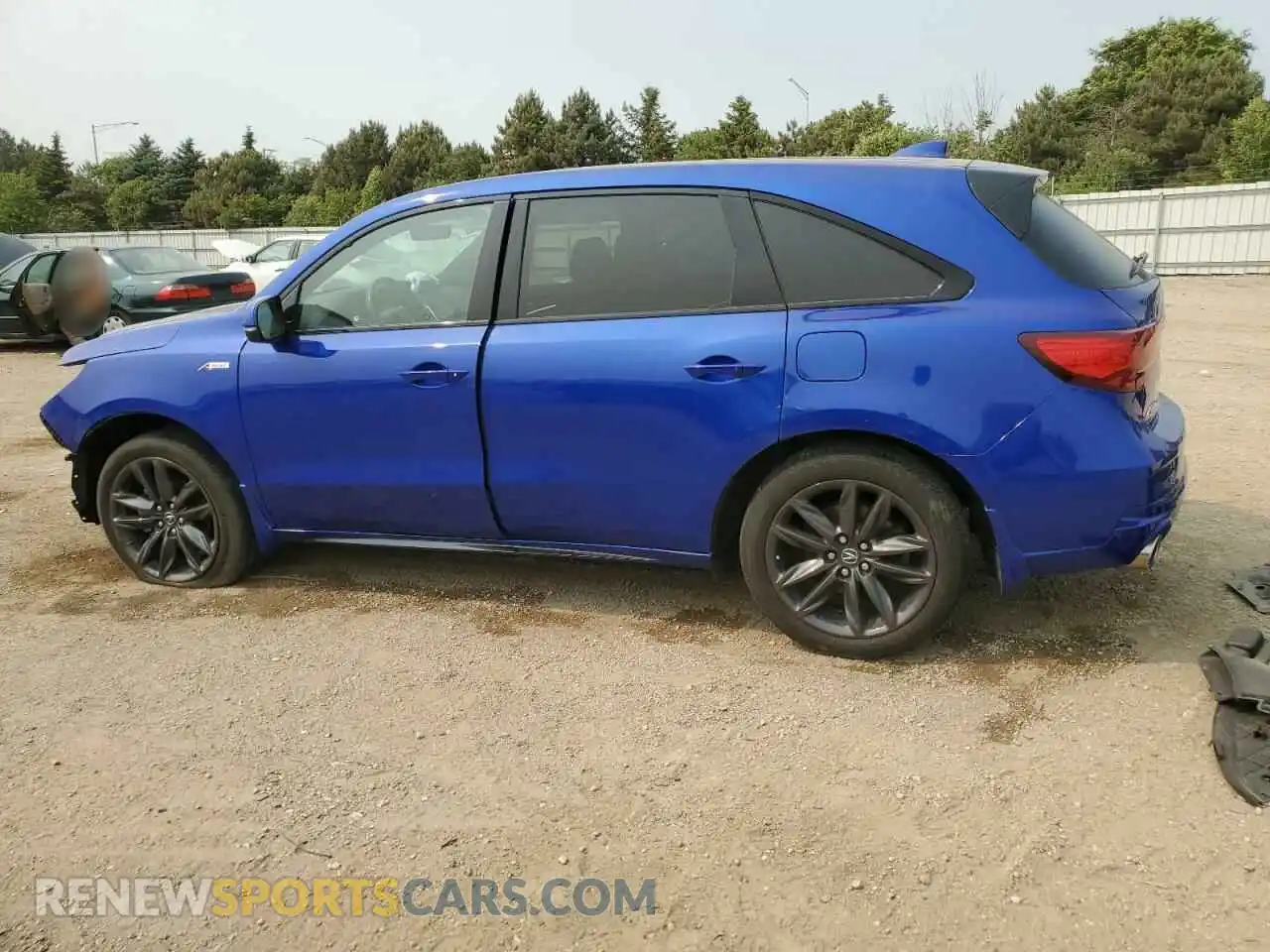2 Фотография поврежденного автомобиля 5J8YD4H04LL027550 ACURA MDX 2020