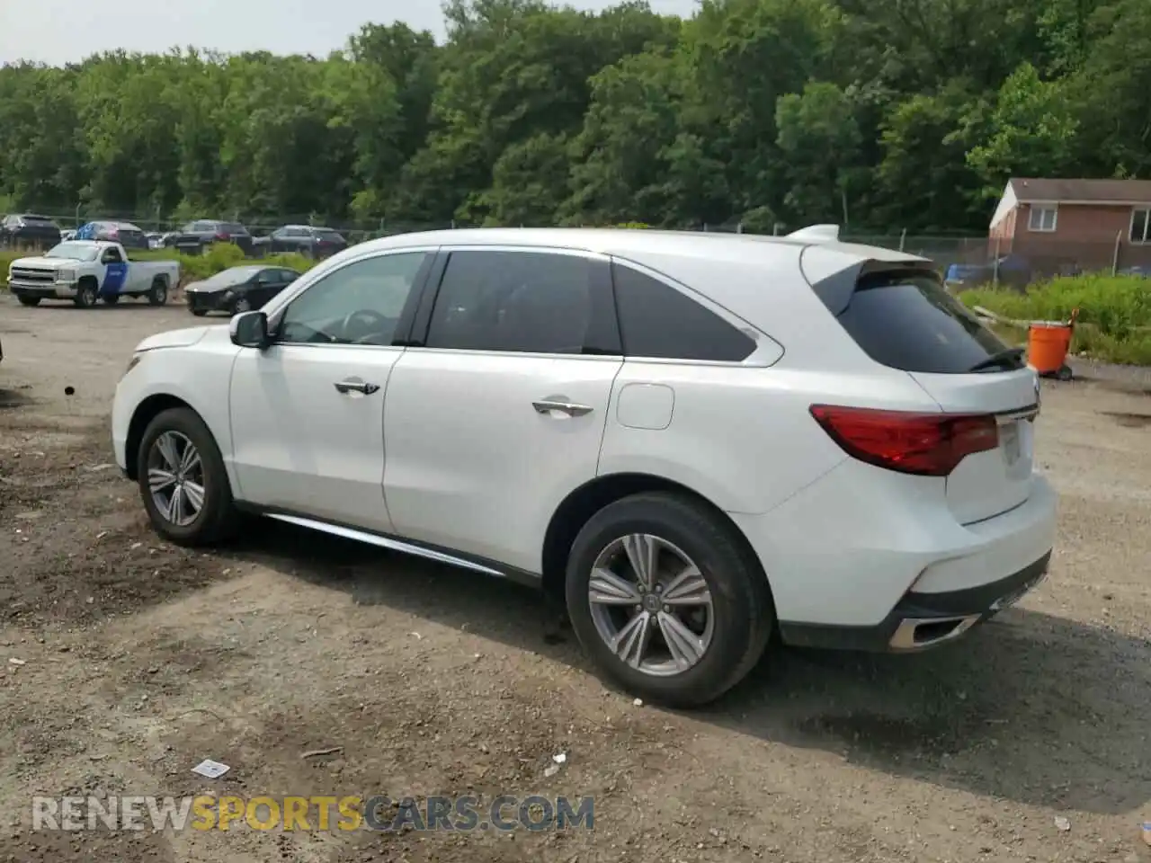 2 Фотография поврежденного автомобиля 5J8YD4H35LL041242 ACURA MDX 2020