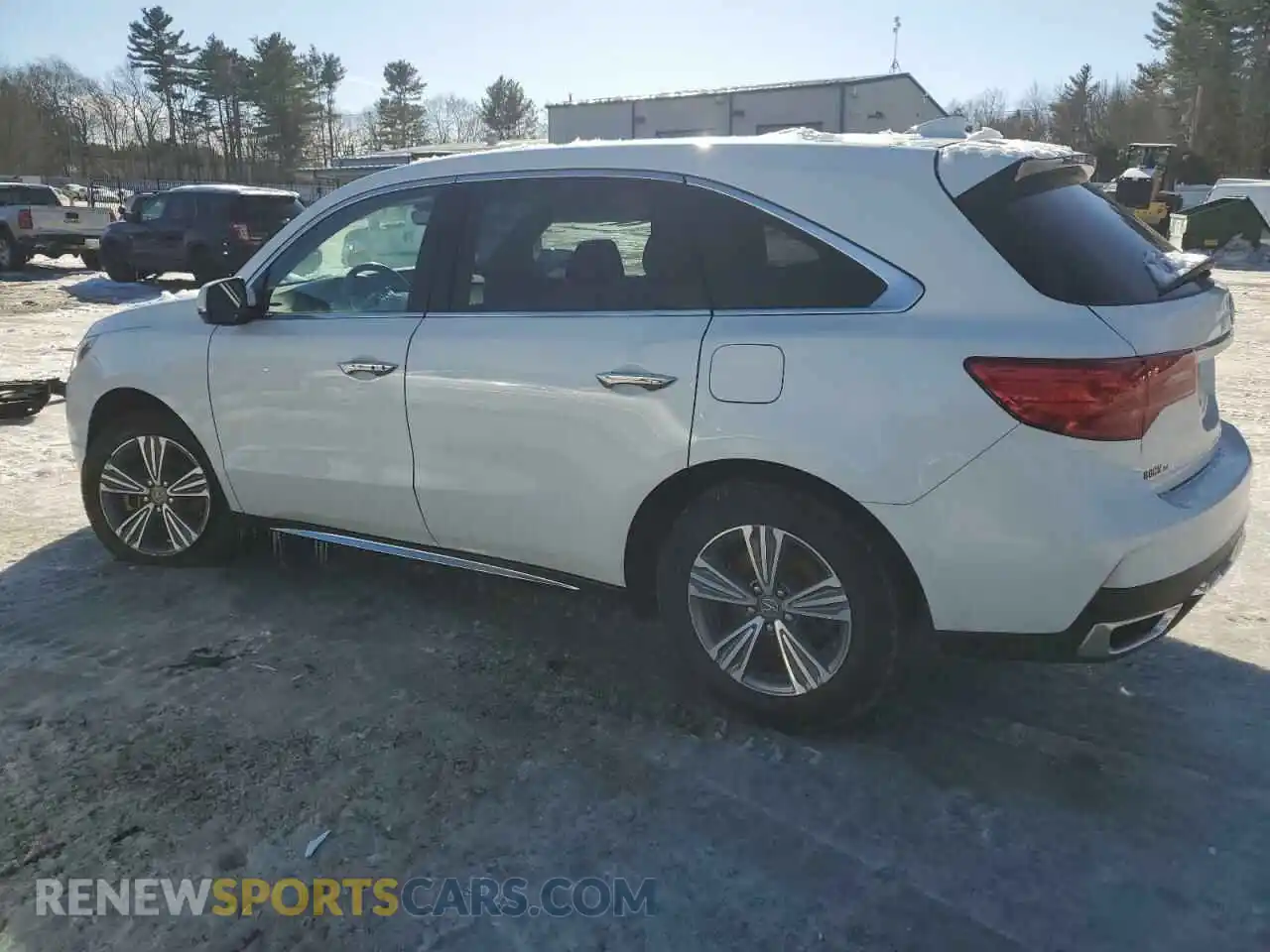 2 Photograph of a damaged car 5J8YD4H36LL031402 ACURA MDX 2020