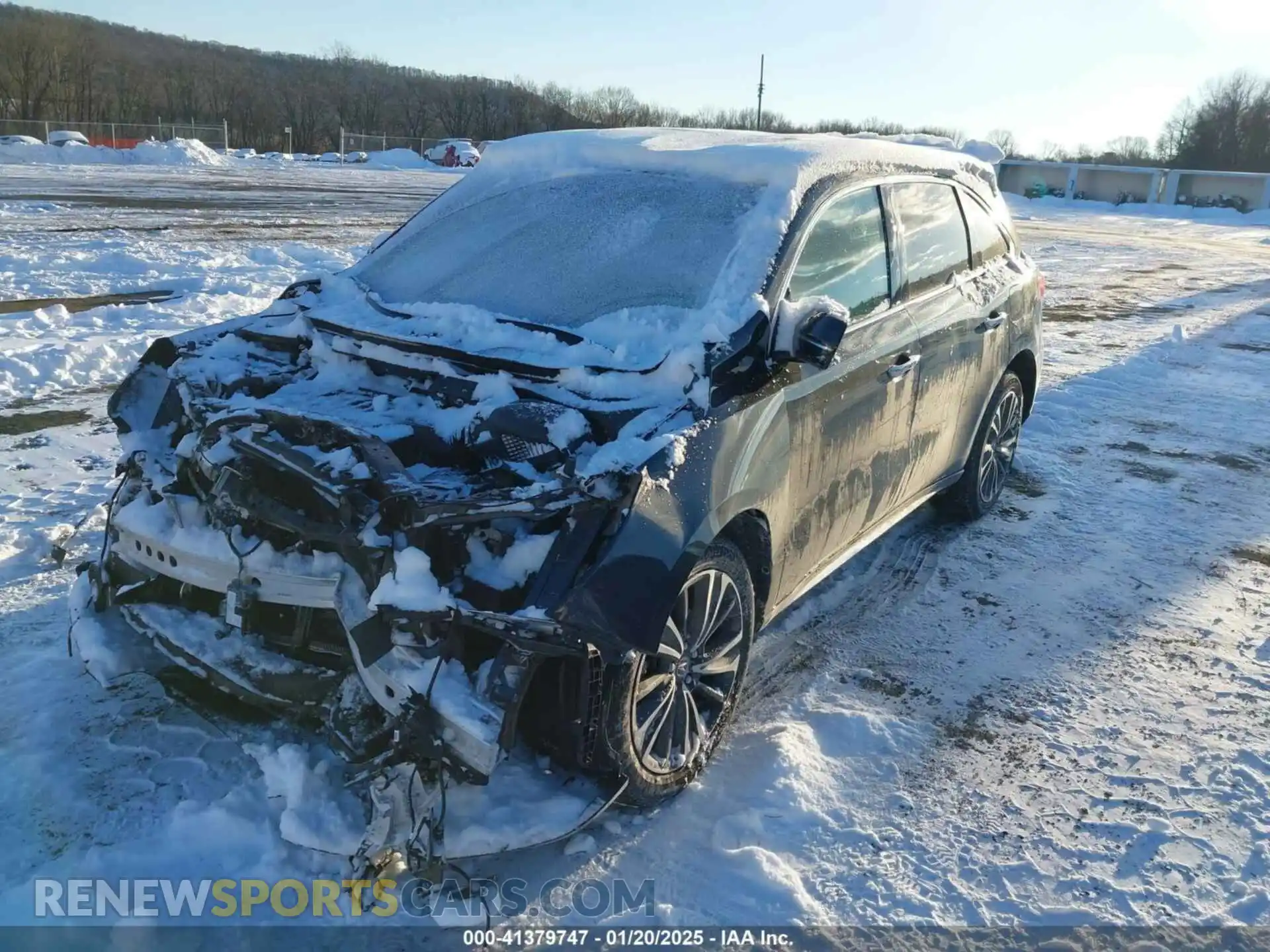 2 Photograph of a damaged car 5J8YD4H53LL034274 ACURA MDX 2020