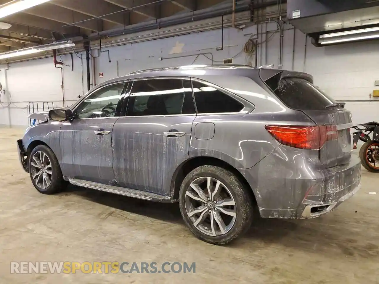 2 fotografías del automóvil dañado 5J8YD4H84LL013136 ACURA MDX 2020