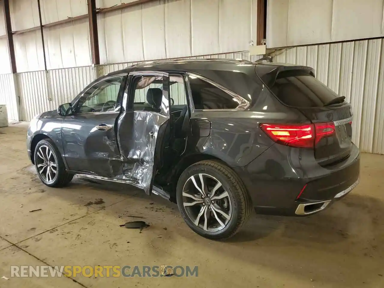 2 Photograph of a damaged car 5J8YD4H85LL016997 ACURA MDX 2020