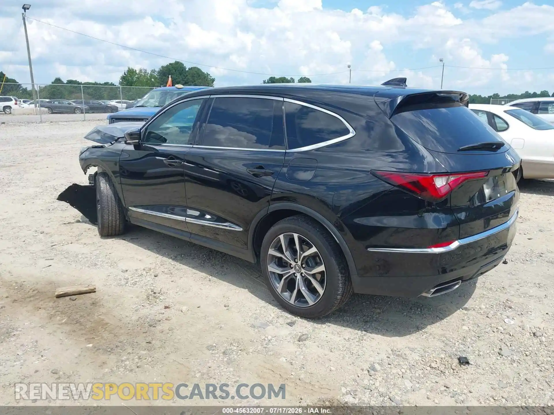 3 Фотография поврежденного автомобиля 5J8YE1H41NL026048 ACURA MDX 2022