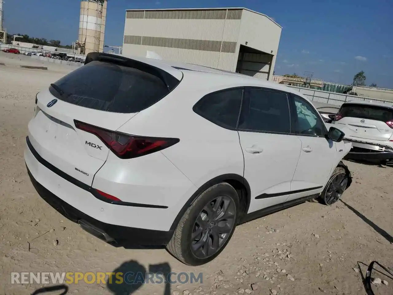 3 Photograph of a damaged car 5J8YE1H05PL017398 ACURA MDX 2023