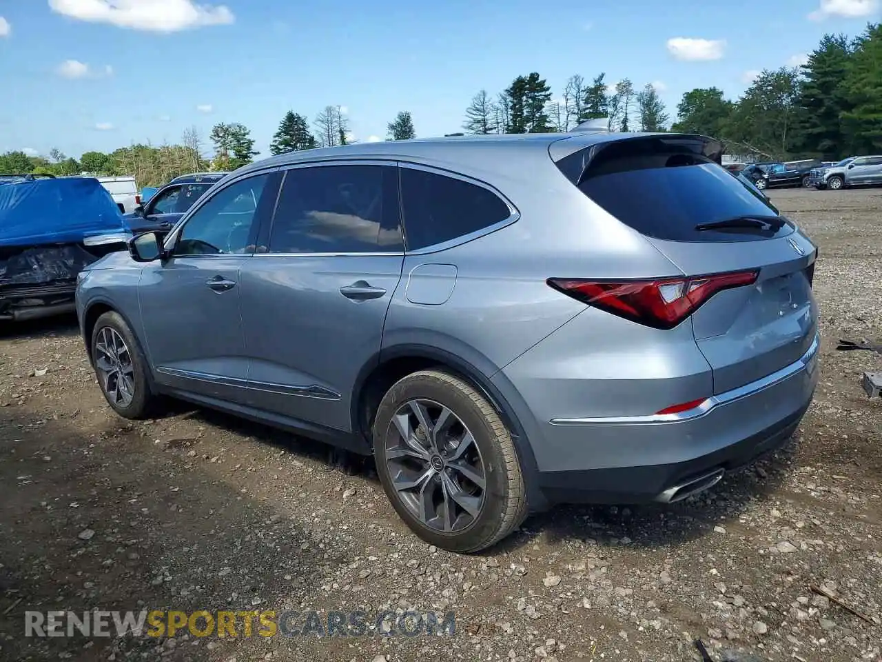 2 Фотография поврежденного автомобиля 5J8YE1H47PL033556 ACURA MDX 2023