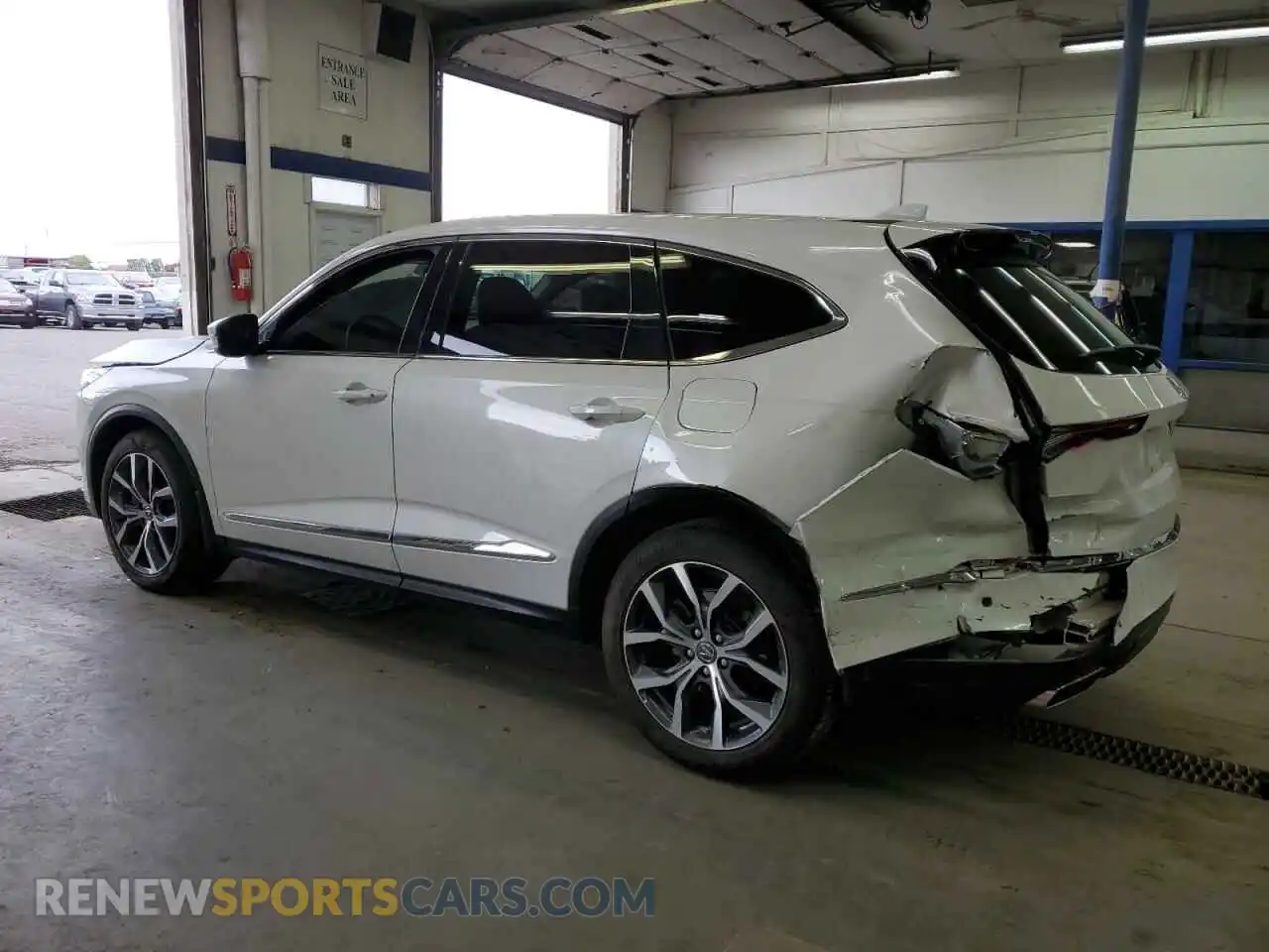 2 Photograph of a damaged car 5J8YE1H48PL024512 ACURA MDX 2023