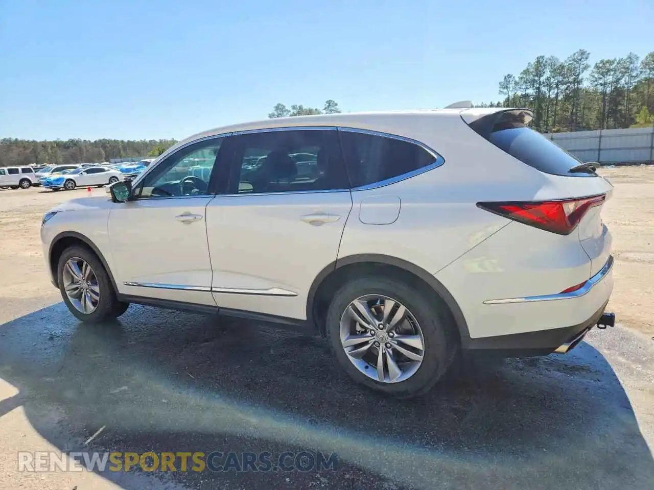 2 fotografías del automóvil dañado 5J8YD9H34RL002535 ACURA MDX 2024