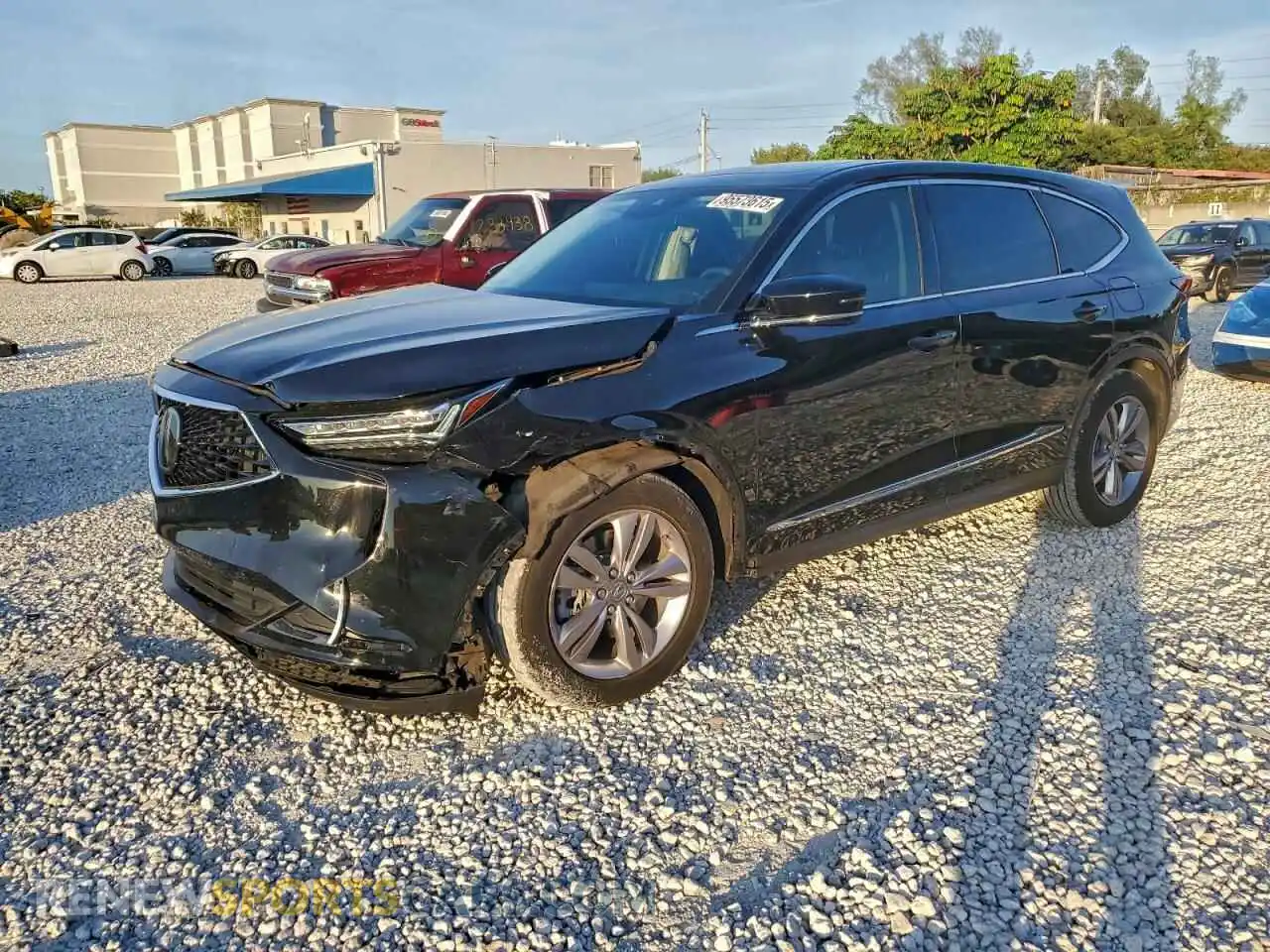 1 Photograph of a damaged car 5J8YD9H38RL005616 ACURA MDX 2024