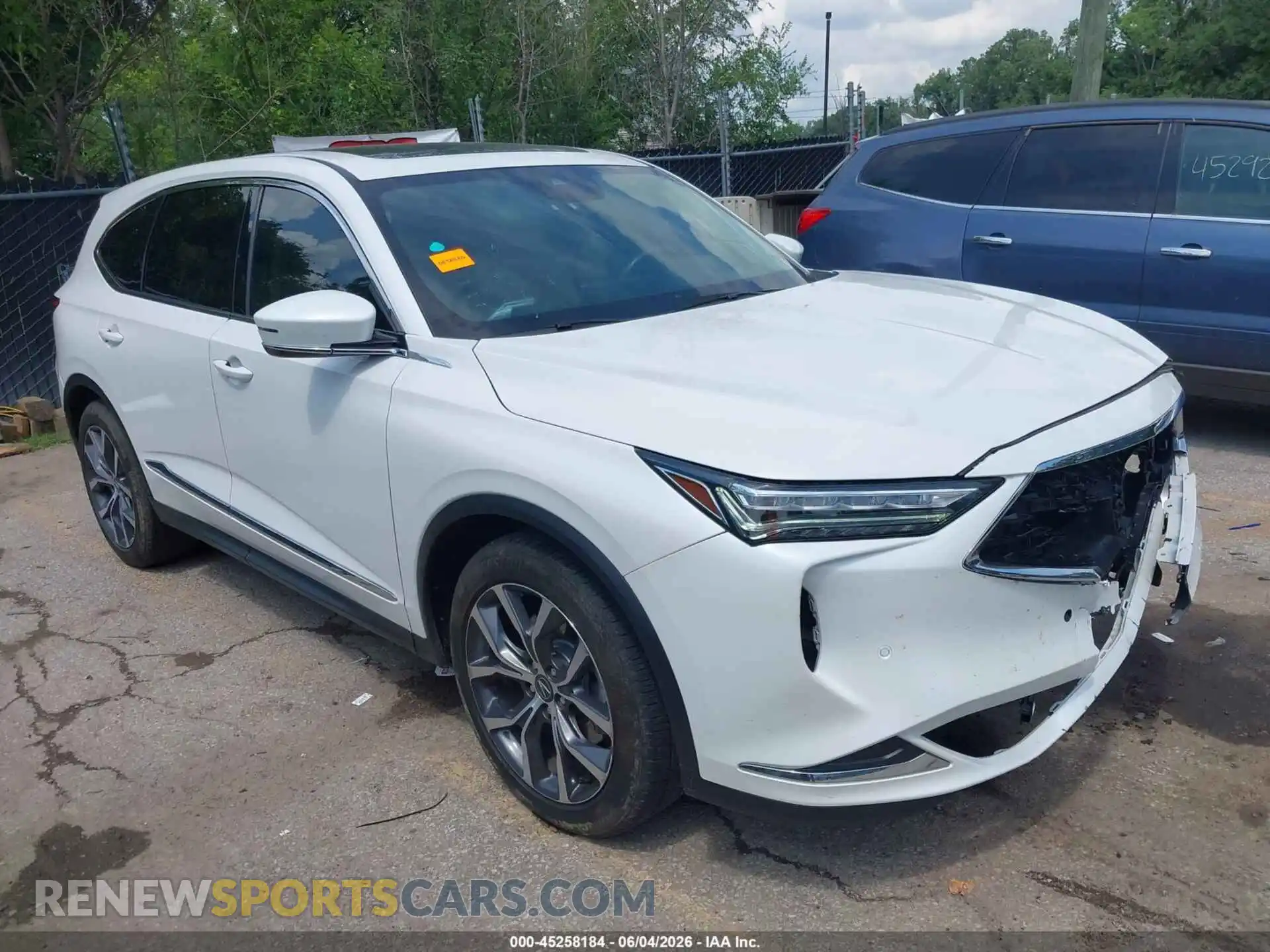 1 fotografías del automóvil dañado 5J8YE1H43RL007149 ACURA MDX 2024