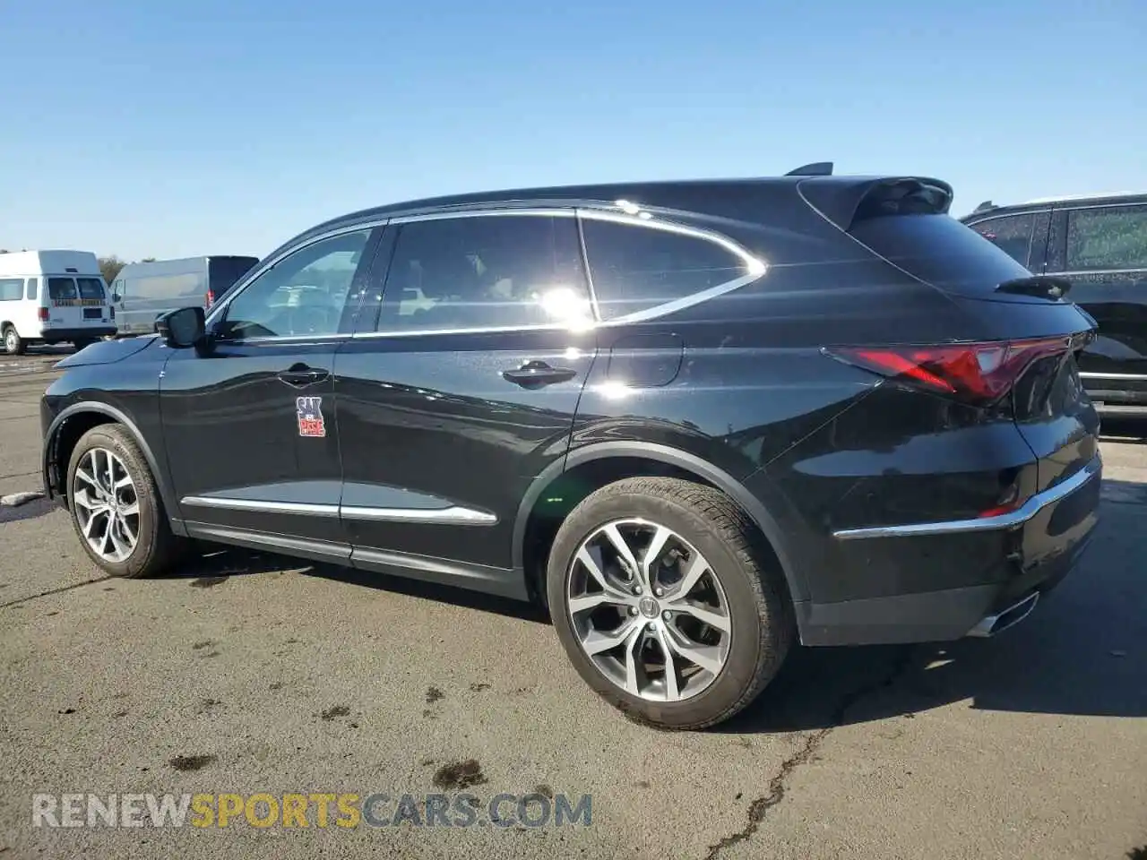 2 Photograph of a damaged car 5J8YE1H43RL018801 ACURA MDX 2024