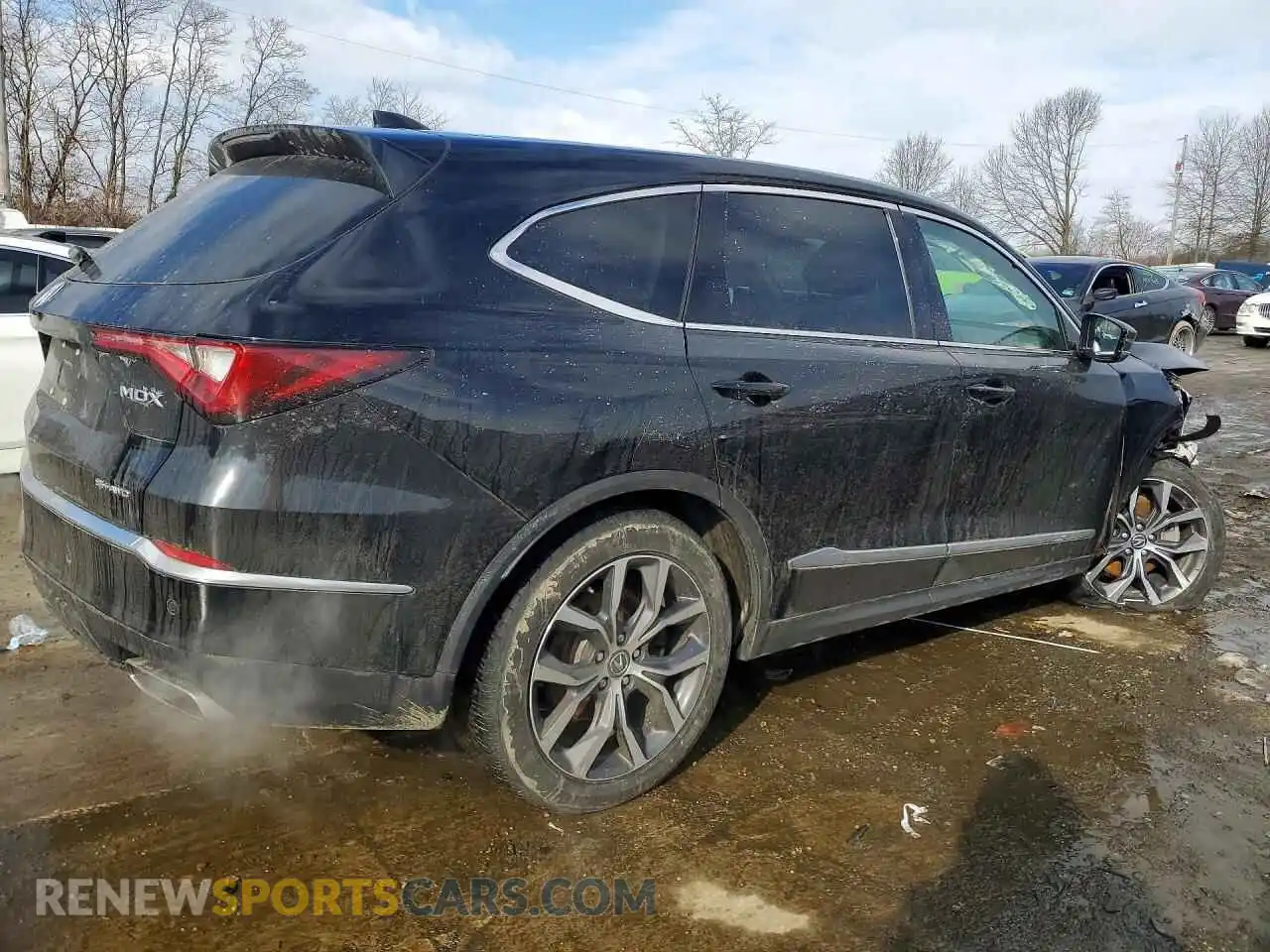3 Photograph of a damaged car 5J8YE1H43RL033704 ACURA MDX 2024
