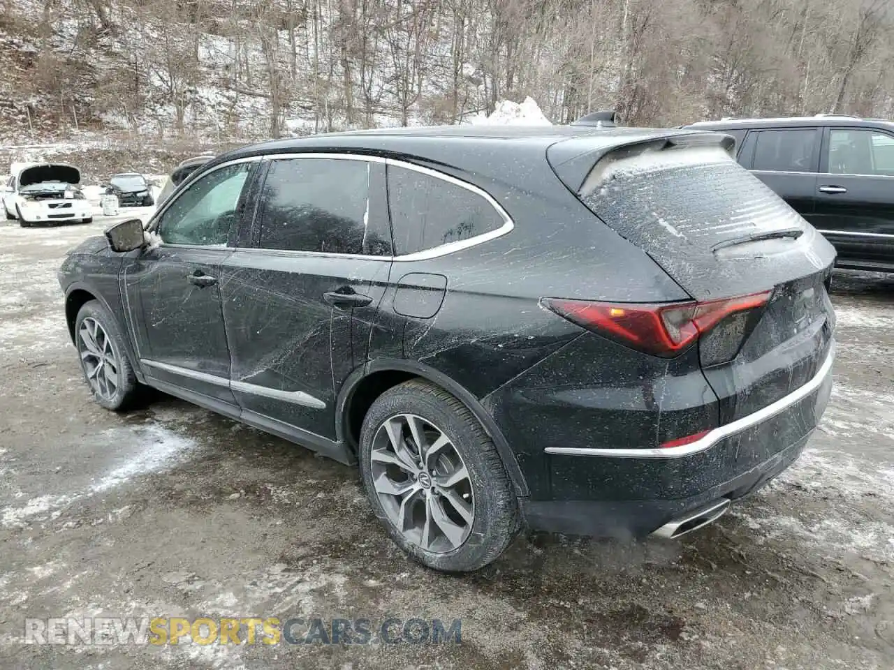 2 Photograph of a damaged car 5J8YE1H4XRL002921 ACURA MDX 2024
