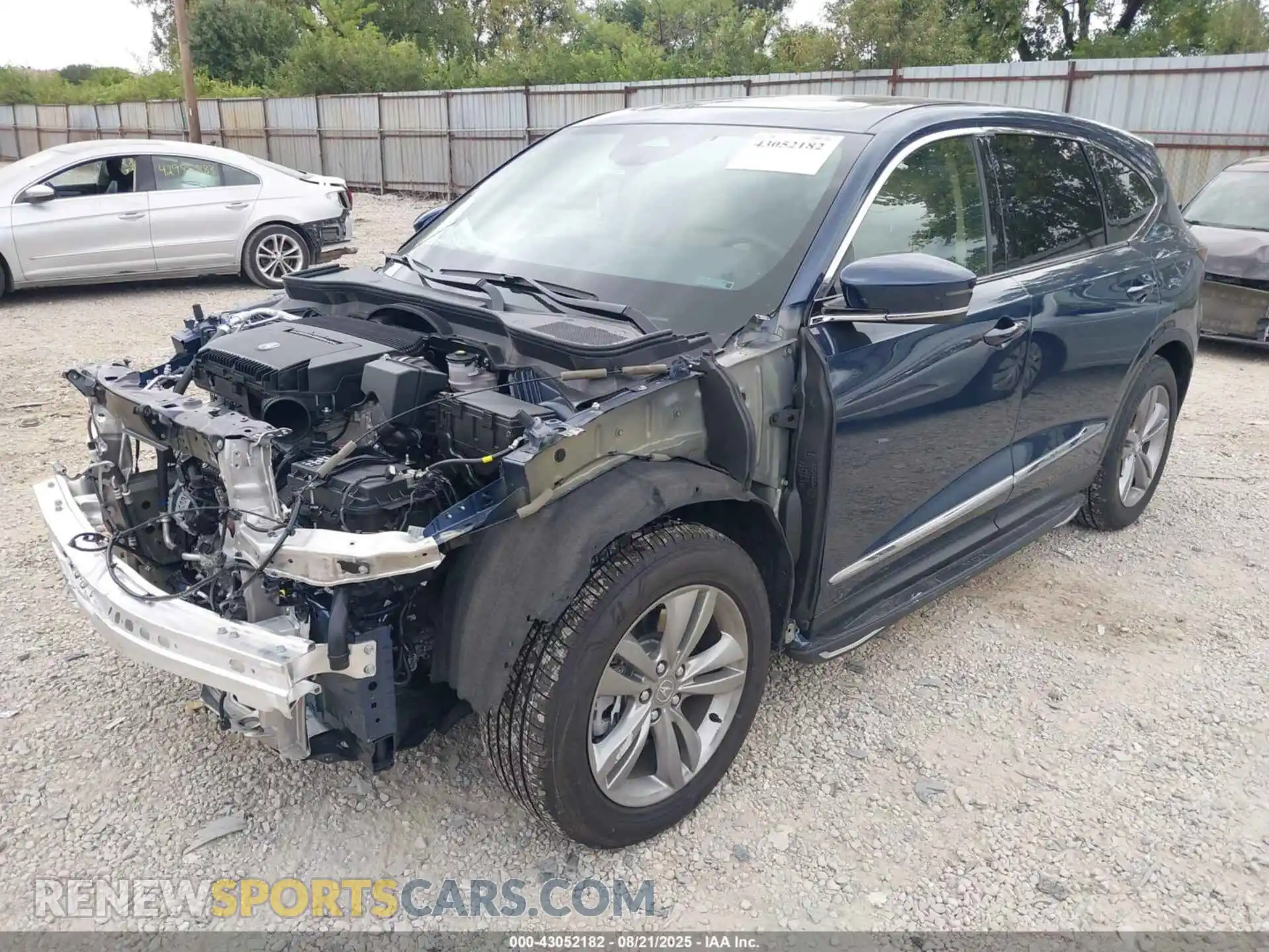 2 Photograph of a damaged car 5J8YE1H39SL024812 ACURA MDX 2025
