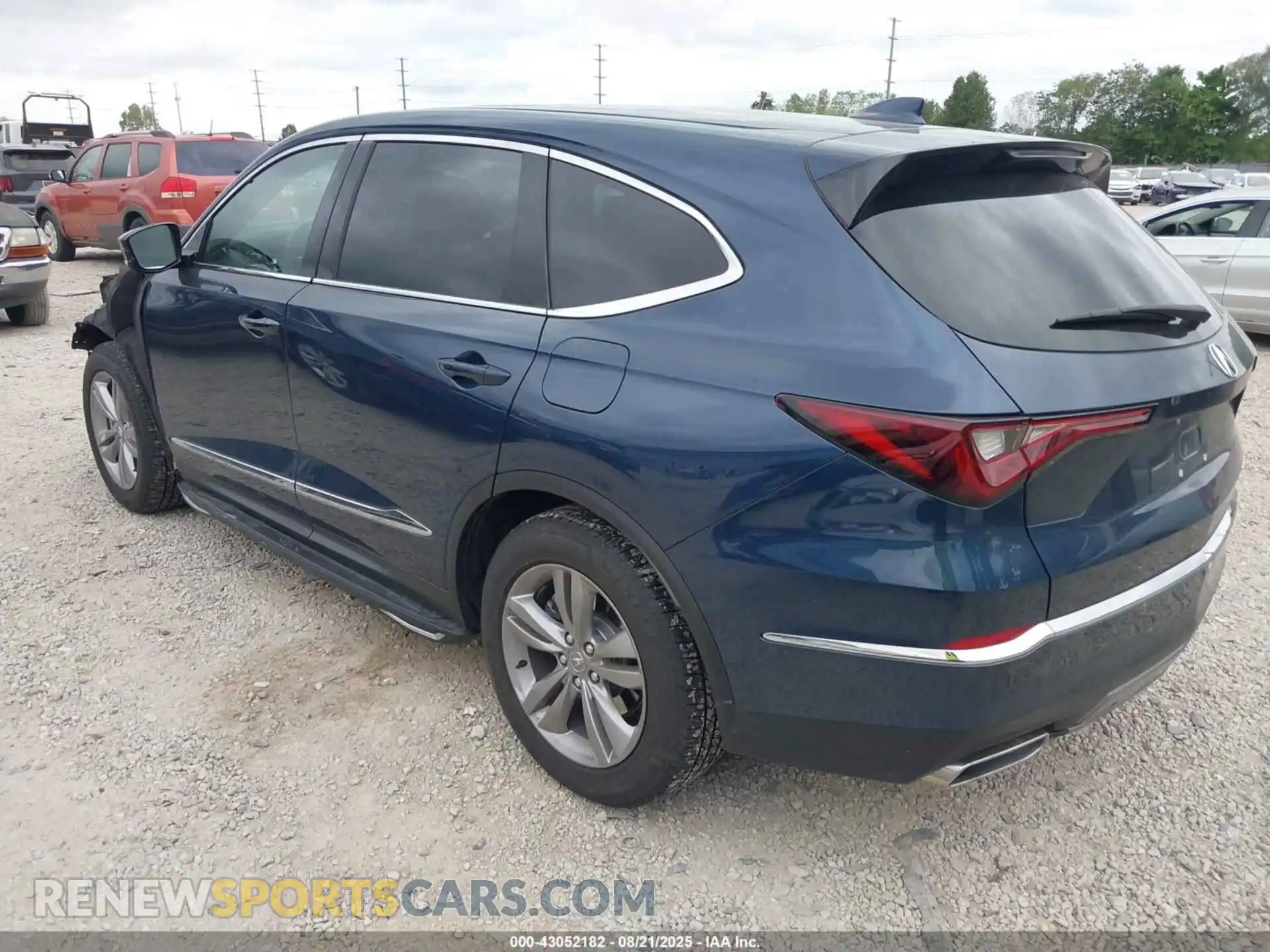 3 Photograph of a damaged car 5J8YE1H39SL024812 ACURA MDX 2025