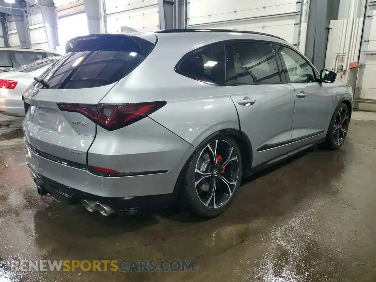 3 Photograph of a damaged car 5J8YD8H86SL001026 ACURA MDX TYPE S 2025