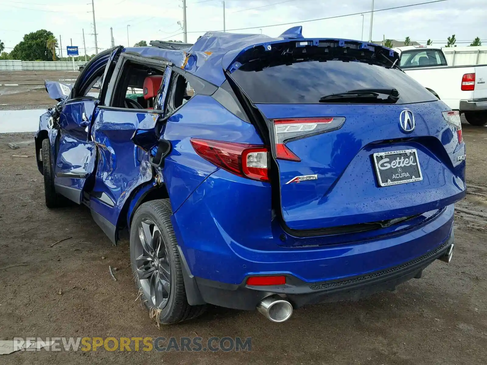 3 fotografías del automóvil dañado 5J8TC1H61KL001163 ACURA RDX 2019