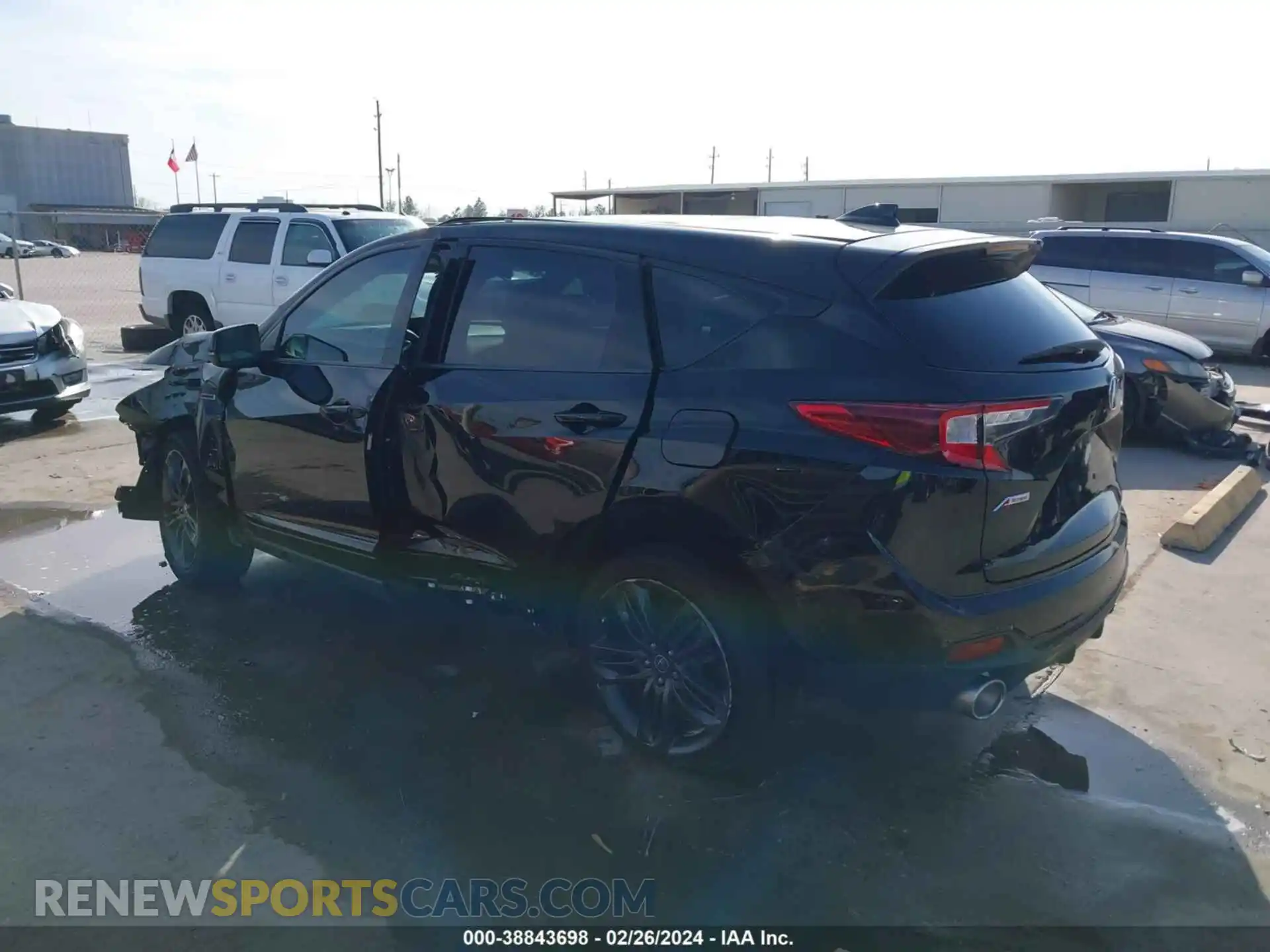 3 fotografías del automóvil dañado 5J8TC1H61KL023244 ACURA RDX 2019