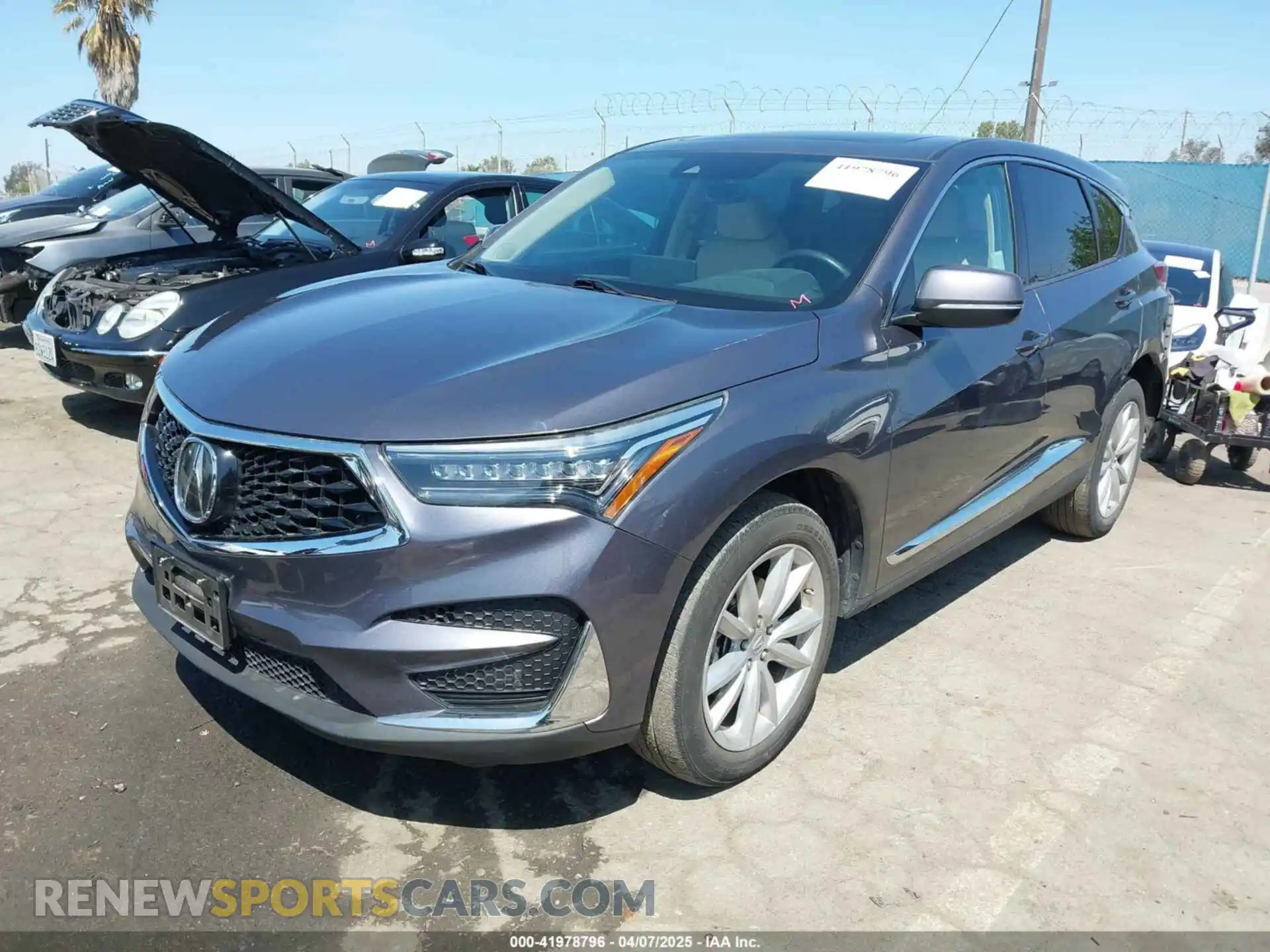 2 Photograph of a damaged car 5J8TC2H35KL043797 ACURA RDX 2019
