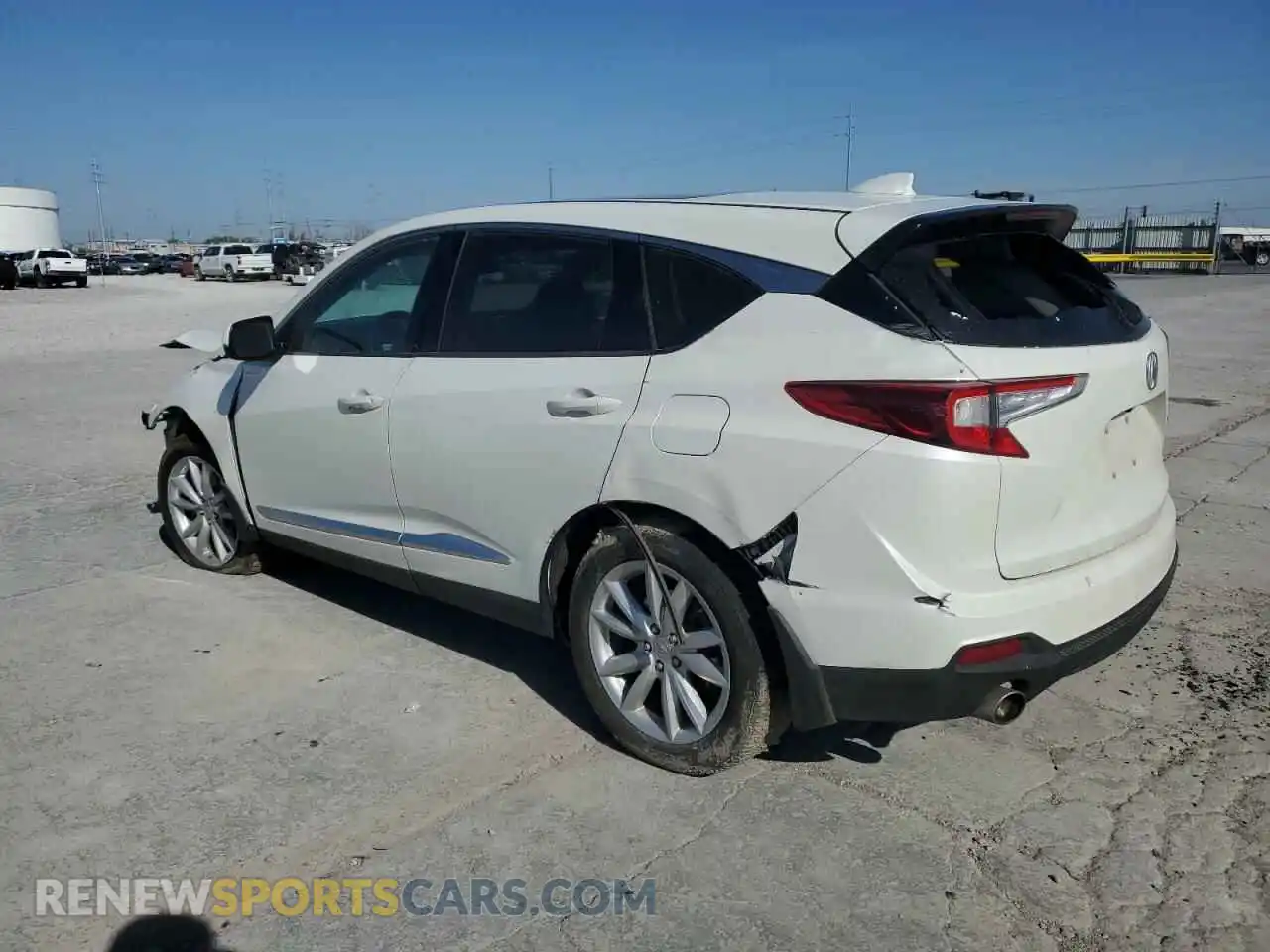 2 fotografías del automóvil dañado 5J8TC2H39KL005599 ACURA RDX 2019