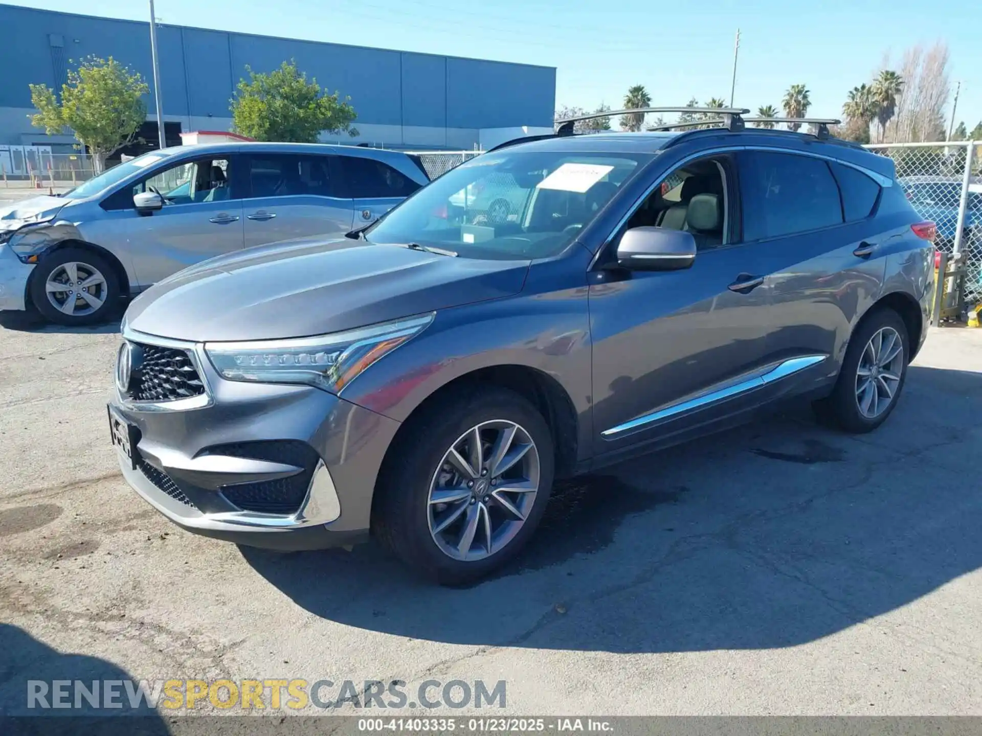 2 fotografías del automóvil dañado 5J8TC2H51KL000186 ACURA RDX 2019