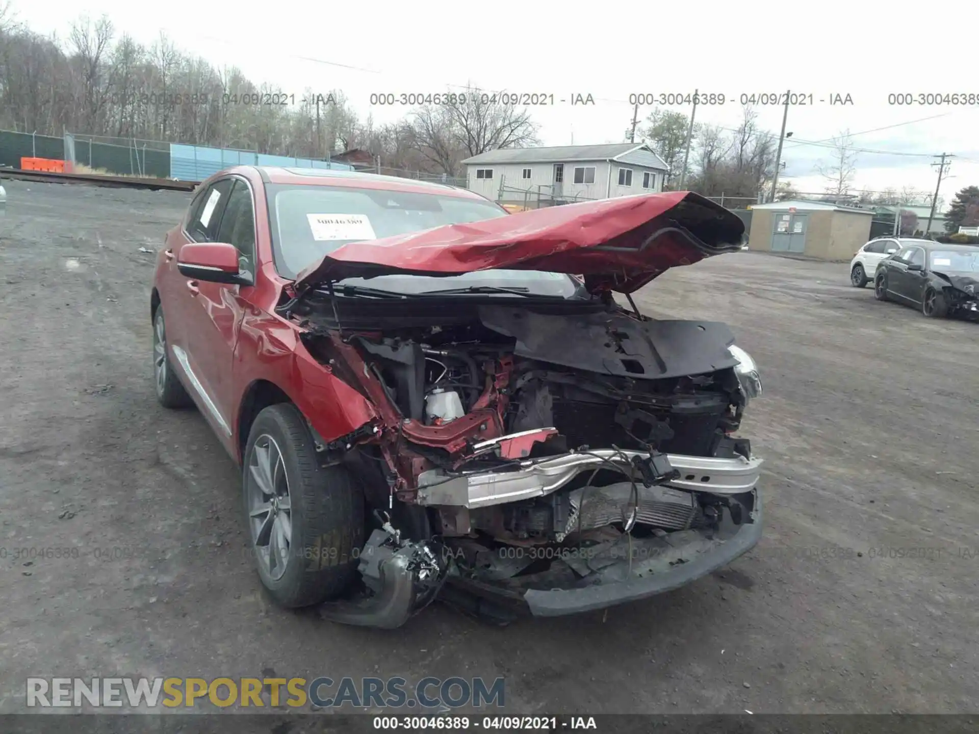 1 fotografías del automóvil dañado 5J8TC2H51KL001600 ACURA RDX 2019