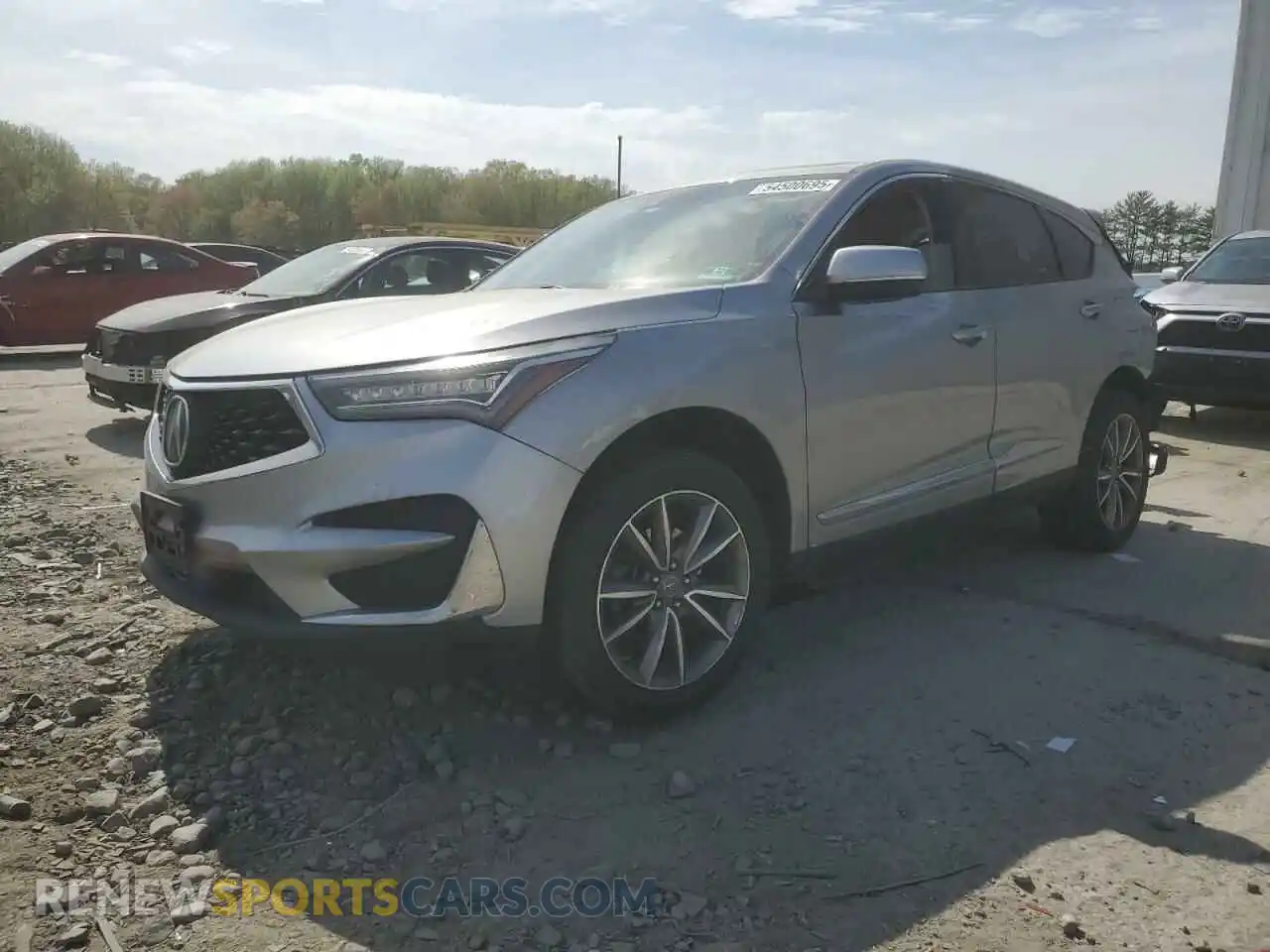 1 Photograph of a damaged car 5J8TC2H57KL015064 ACURA RDX 2019