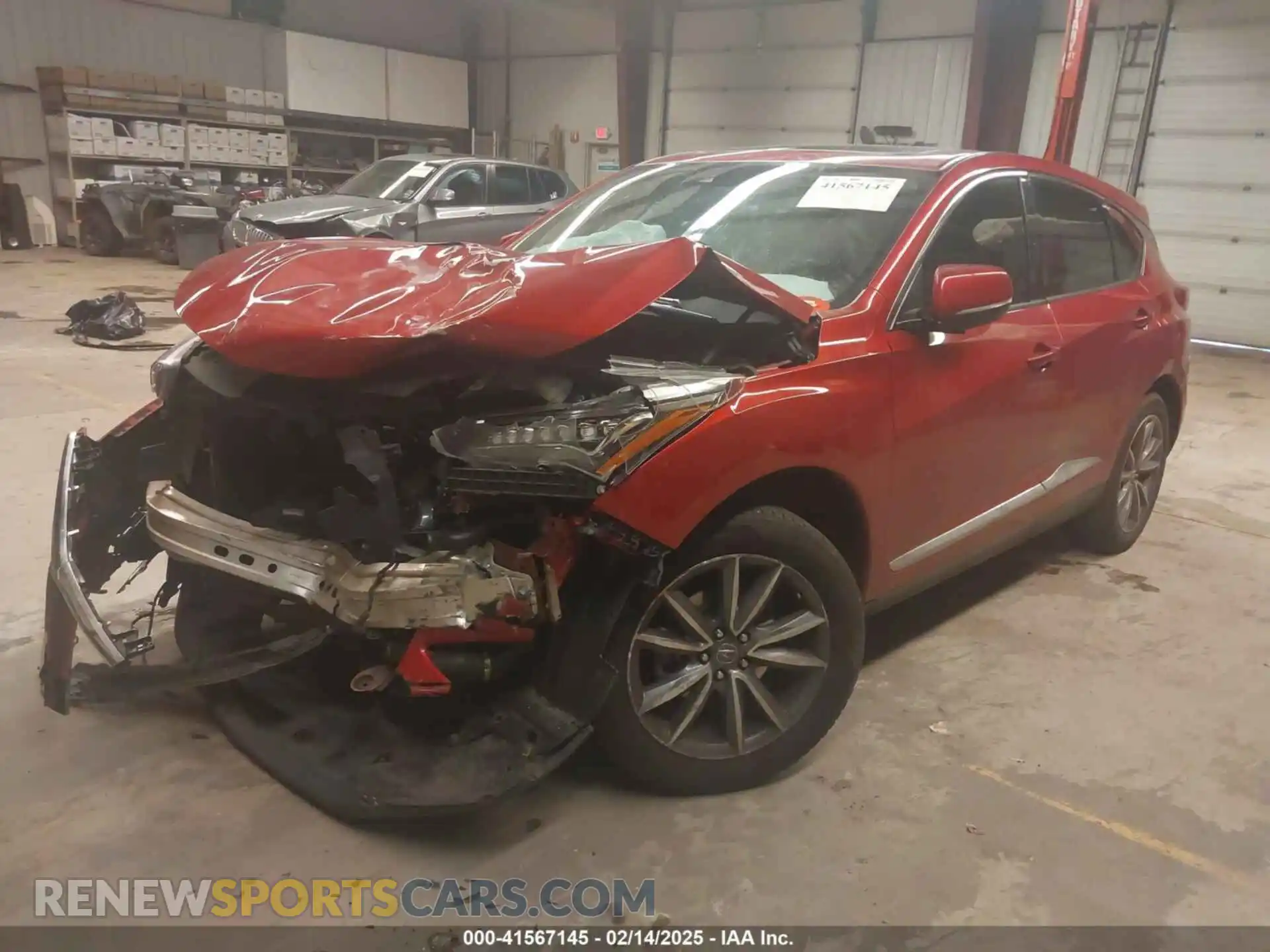 2 fotografías del automóvil dañado 5J8TC2H59KL016605 ACURA RDX 2019