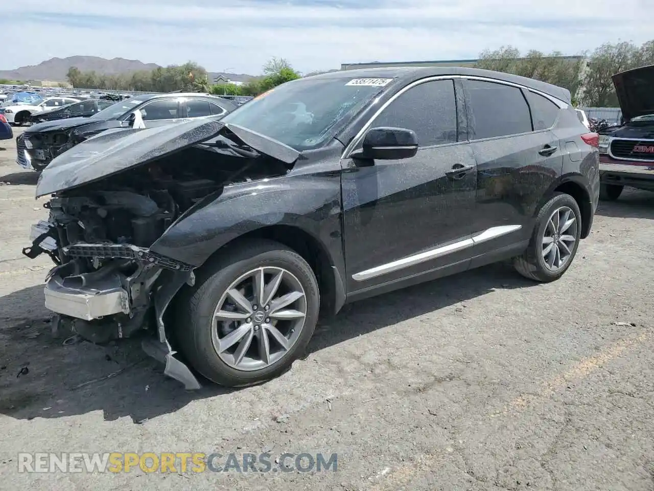 1 Photograph of a damaged car 5J8TC2H5XKL010747 ACURA RDX 2019