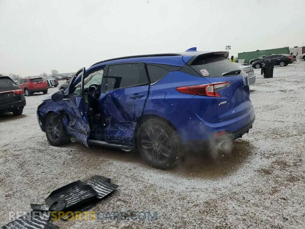 2 Photograph of a damaged car 5J8TC2H62KL026322 ACURA RDX 2019